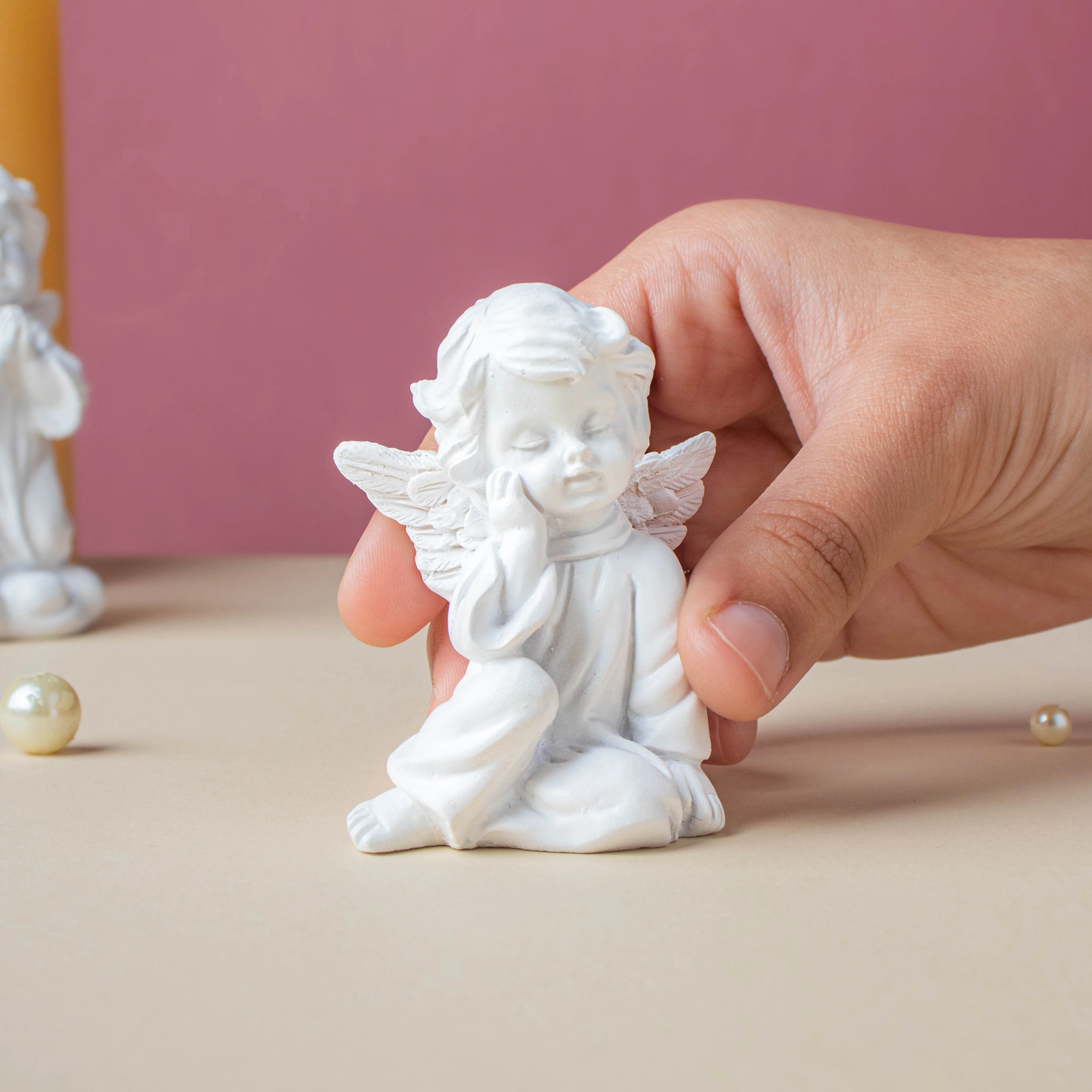 Sitting Angel Showpiece - Image 5