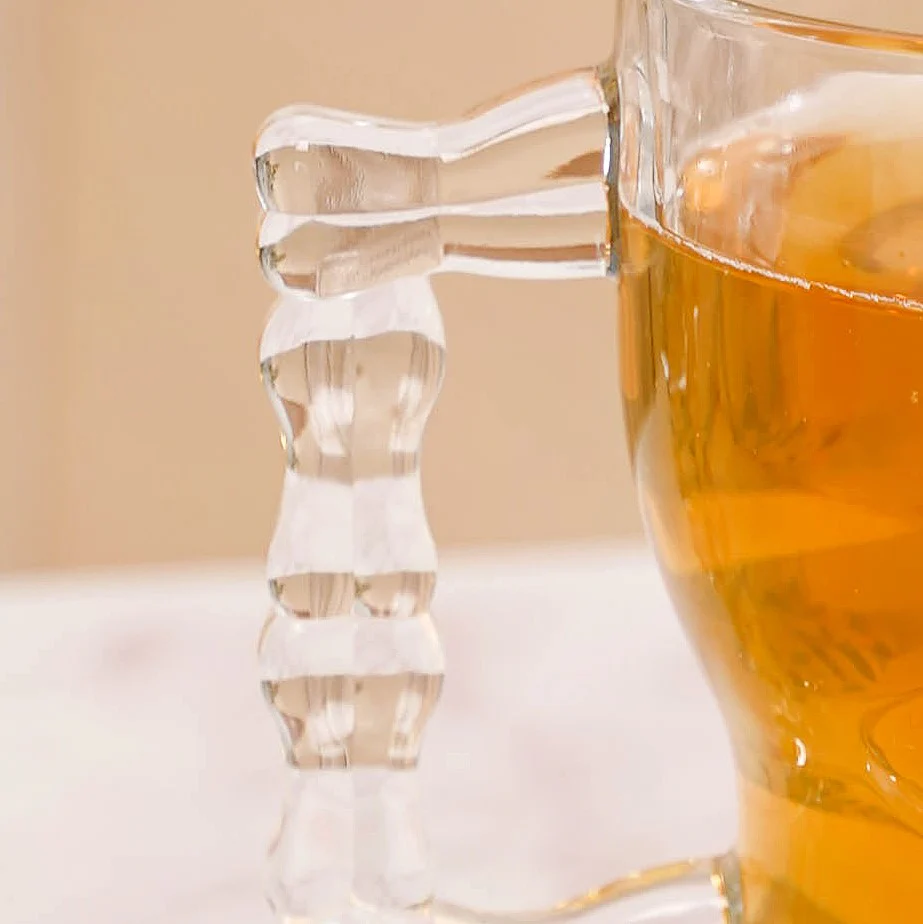 Skull Beer Mugs Set of 4 500ml - Image 8