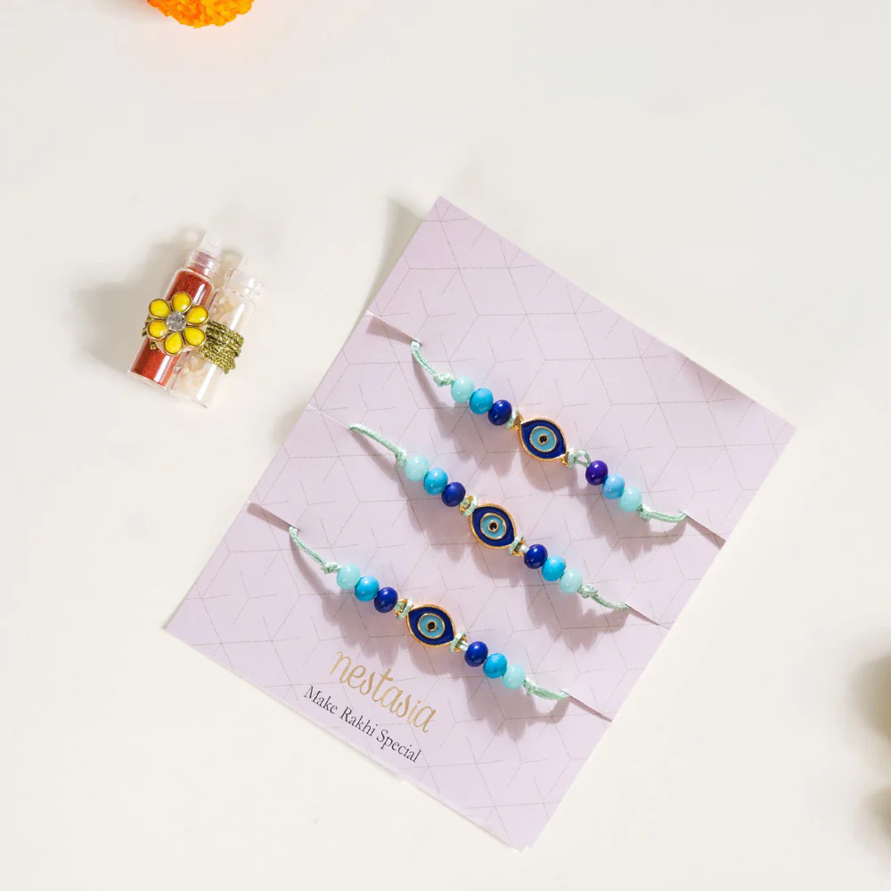 Snack Plates Rakhi Gift Hamper Set Of 5 - Image 4