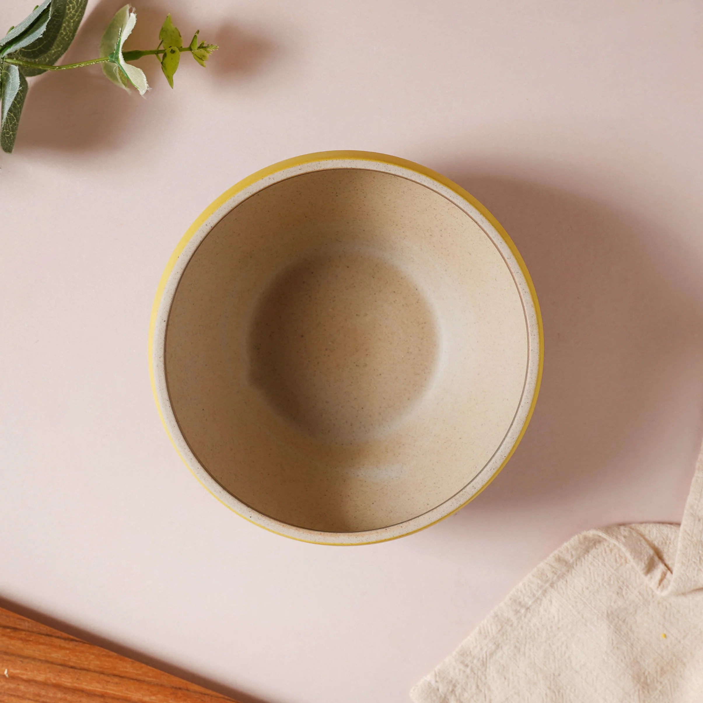 Soboku Grey And Yellow Dessert Bowl 300 ml - Image 7