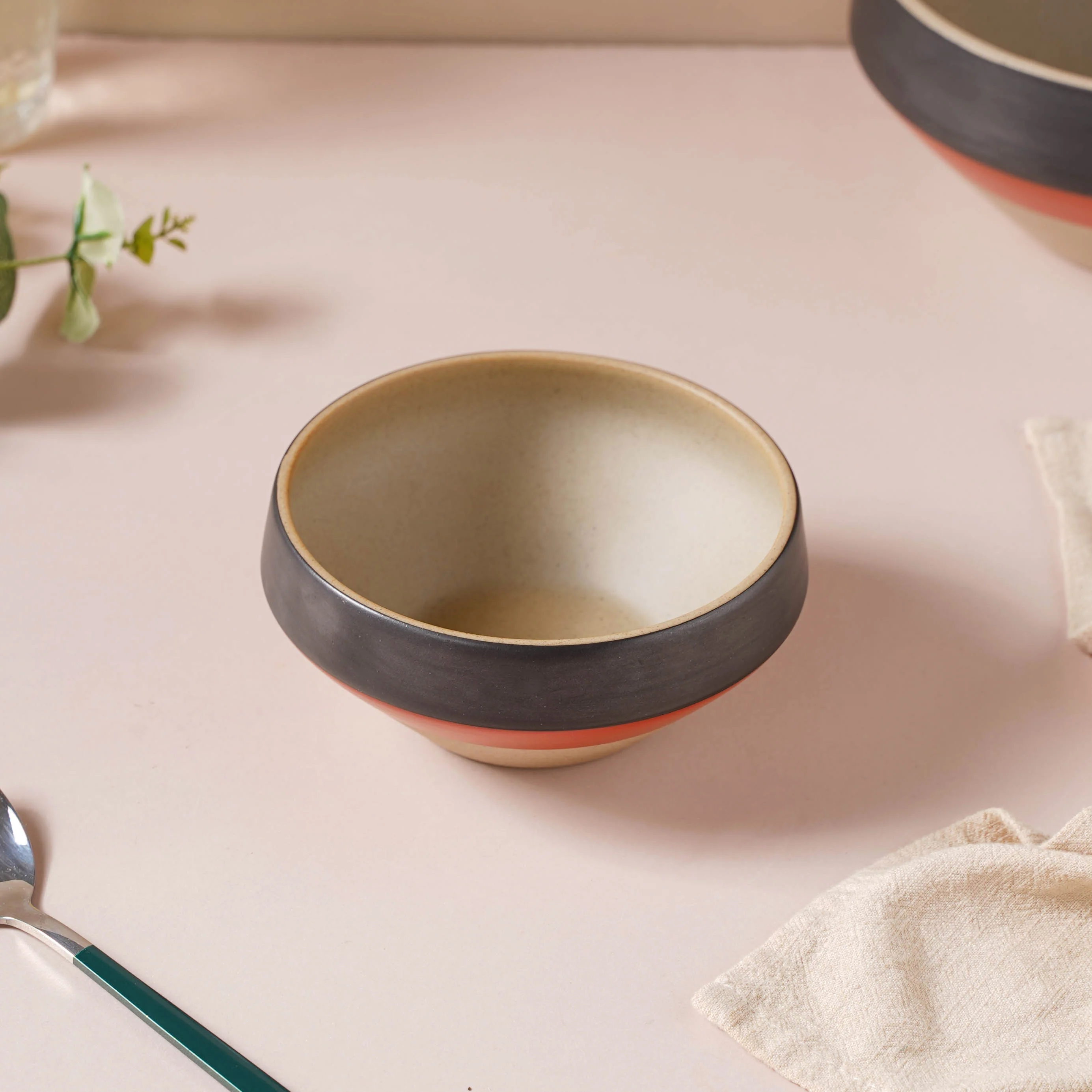 Soboku Red And Black Dessert Bowl 300 ml - Image 3