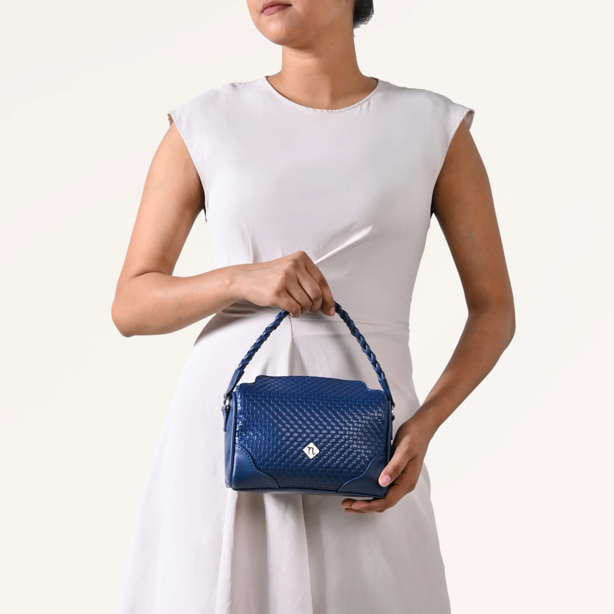 Soi Corde Blue Handbag - Image 2