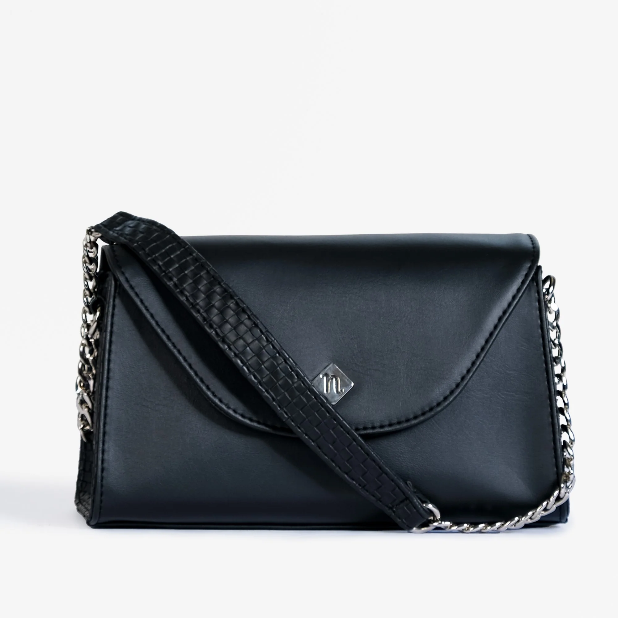 Soi Lisse Black Shoulder Bag - Image 2
