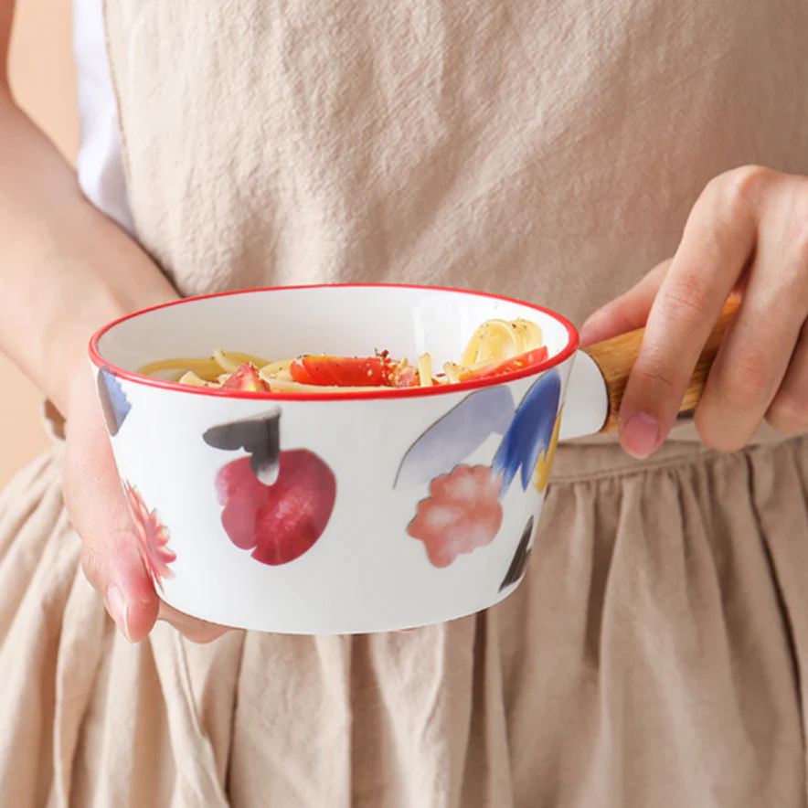 Soup Bowl with Handle - Image 7