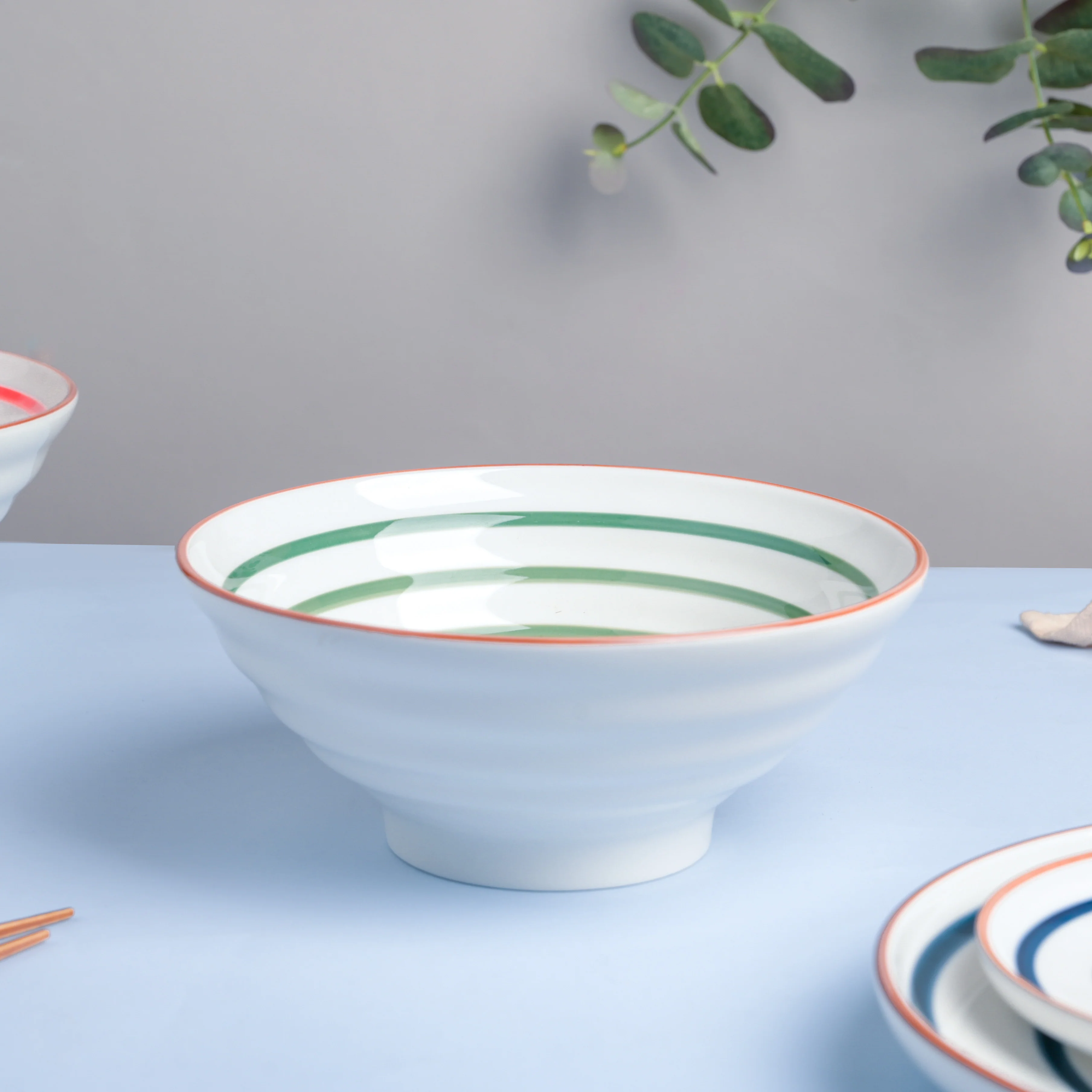 Spiral Green 22 Piece Dinner Set For 6 - Image 11