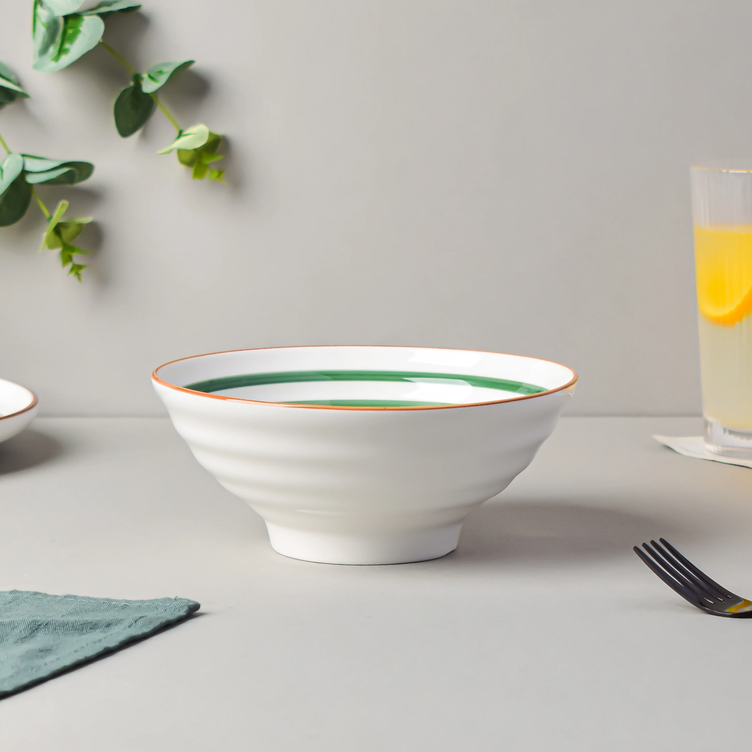 Spiral Green 22 Piece Dinner Set For 6 - Image 9
