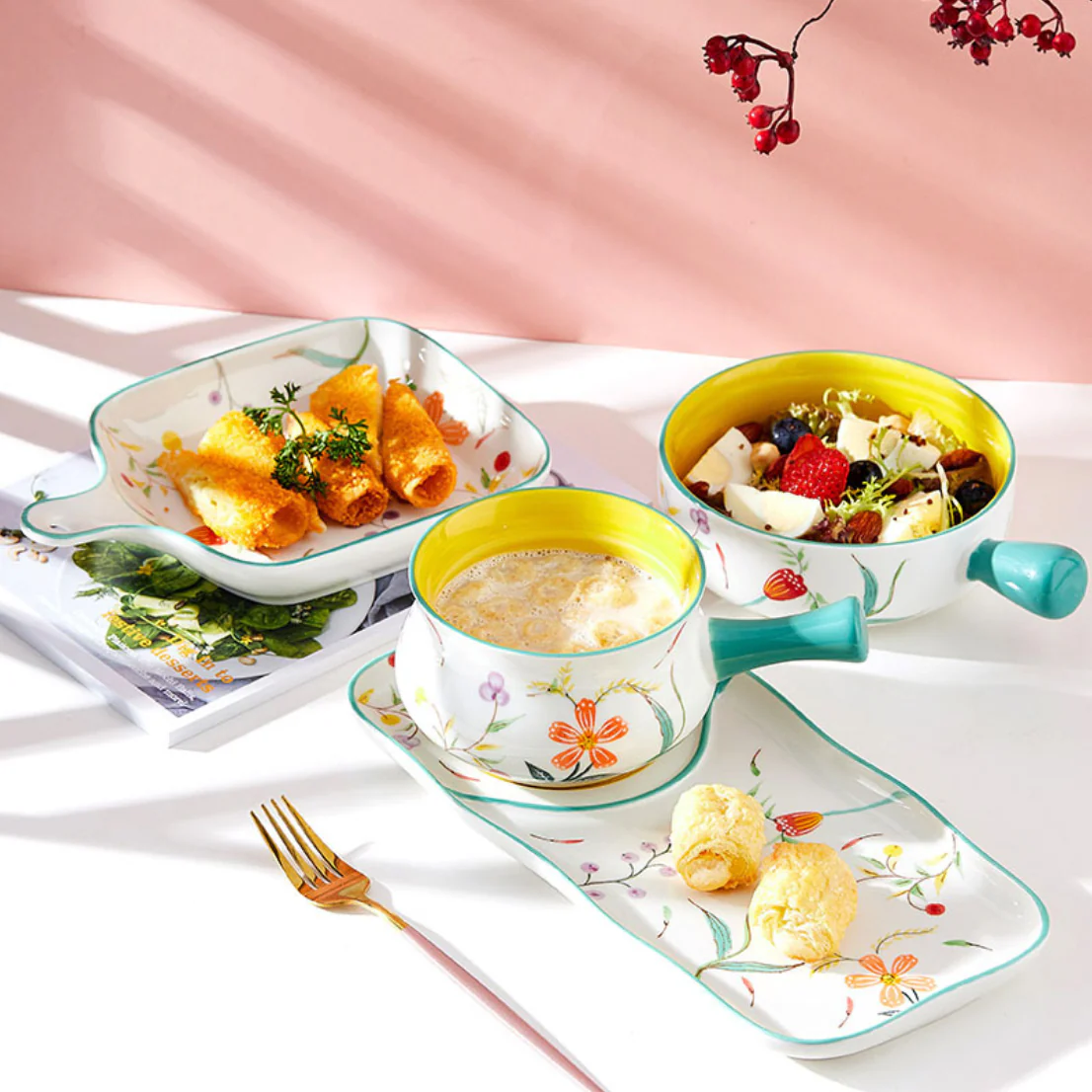 Spring Bowl with Handle - Image 5