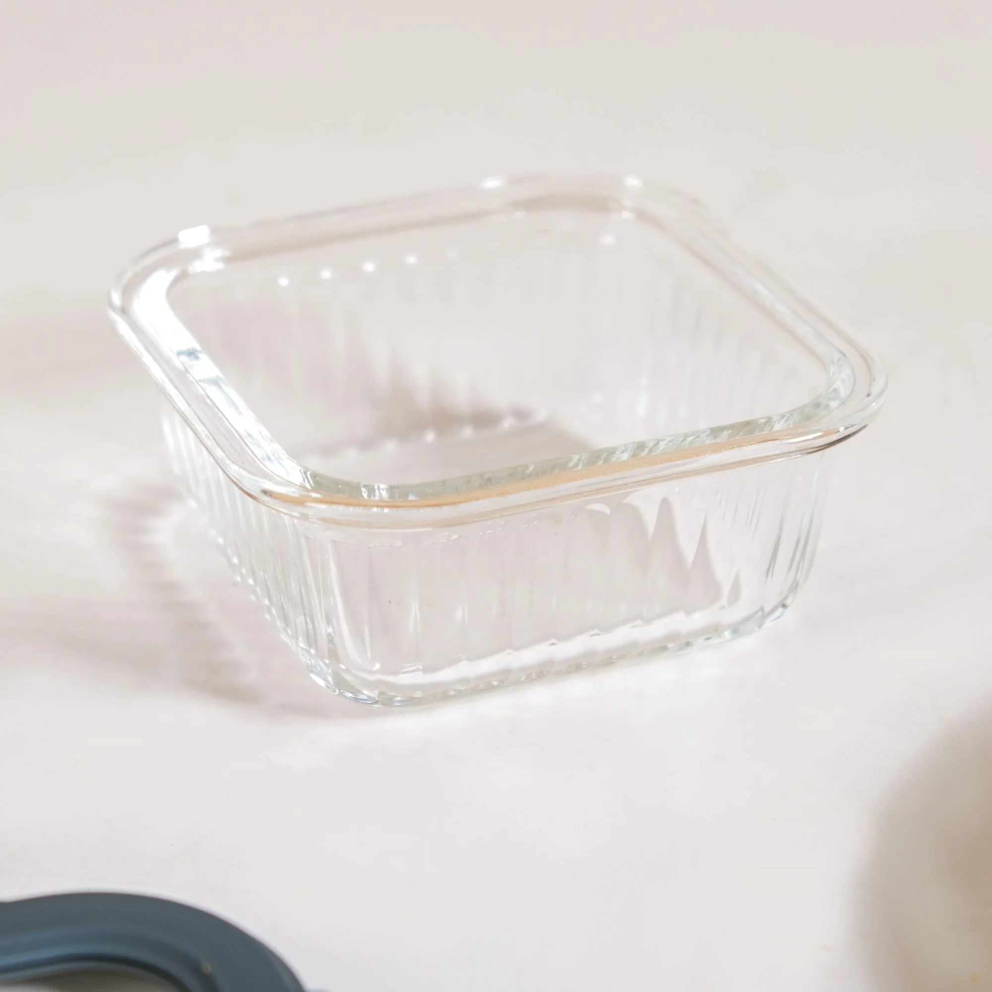 Square Airtight Microwave Safe Glass Lunch Box Set Of 2 300ml - Image 8