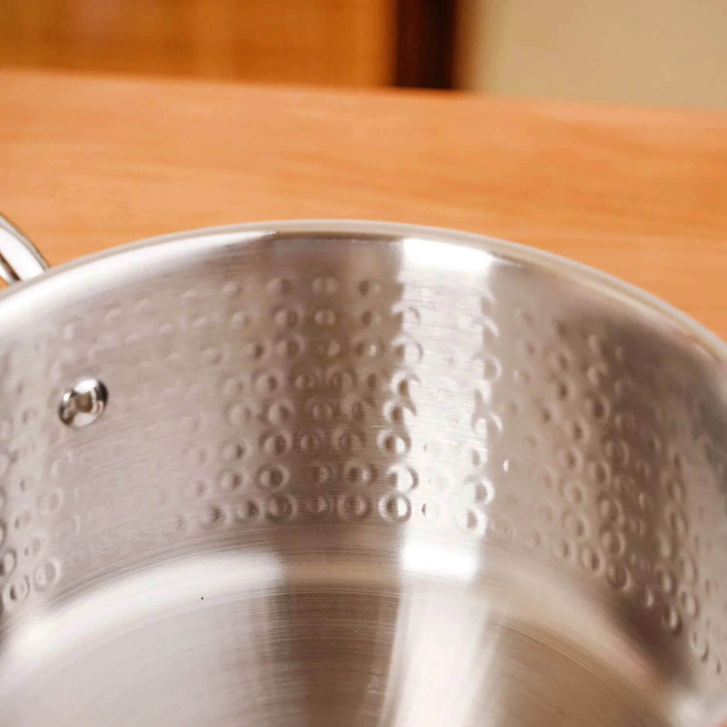 Stainless Steel Casserole Cooking Pot Tri-Ply With Lid 3000ml - Image 10