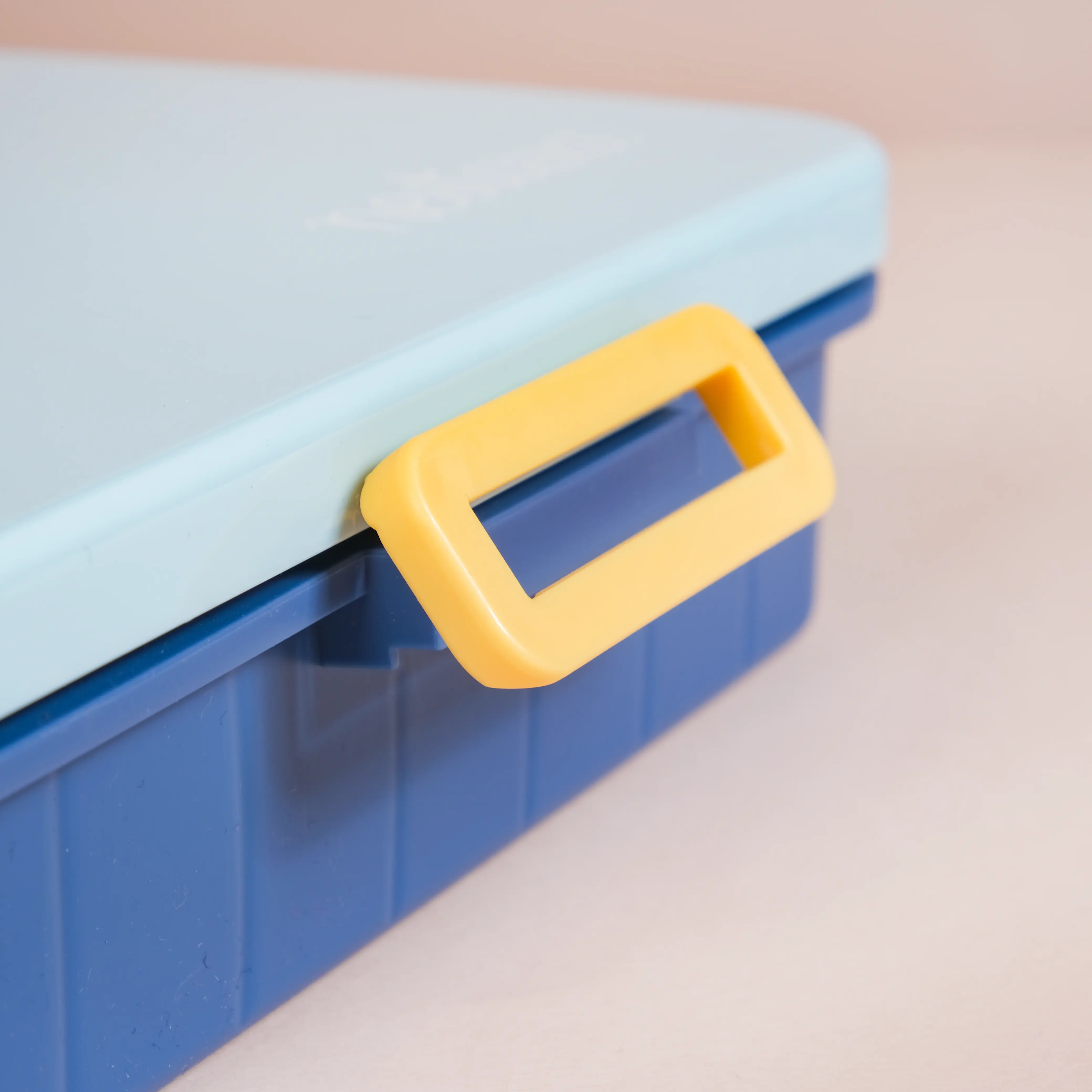 Stainless Steel Lunch Box With 4 Compartments Blue 900ml - Image 20