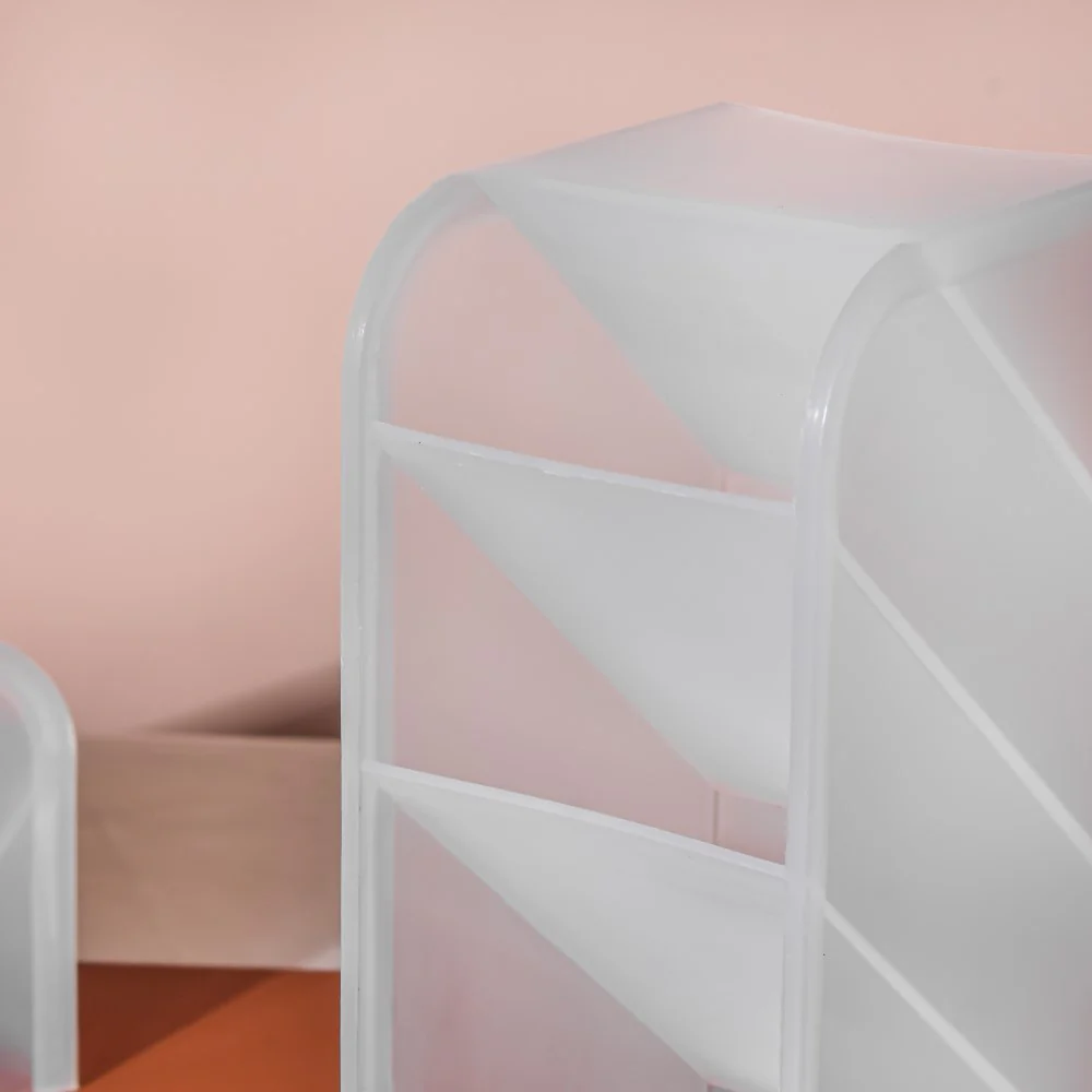 Stationery Table Organiser White Set Of 2 - Image 9