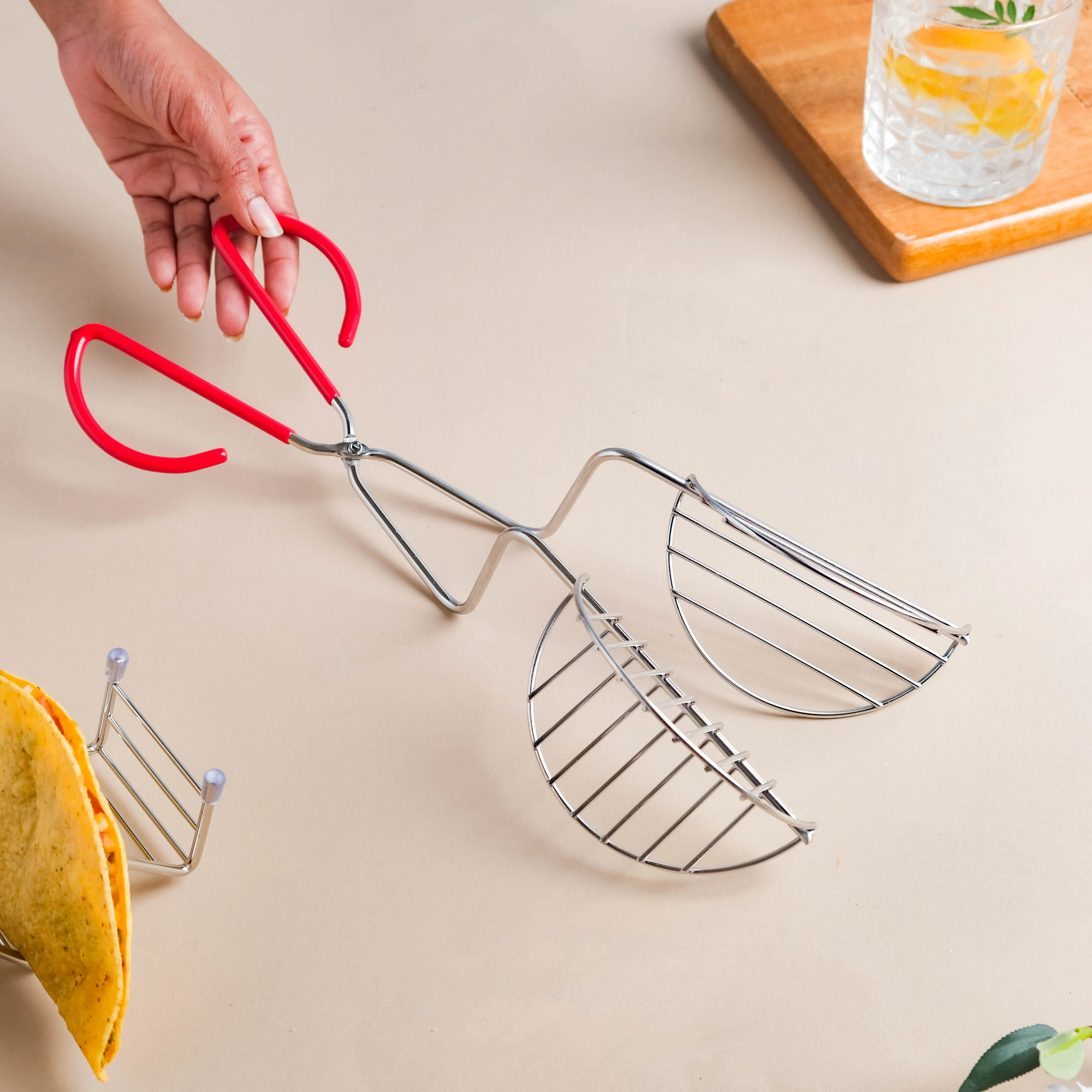 Steel Scissors Tongs - Image 2