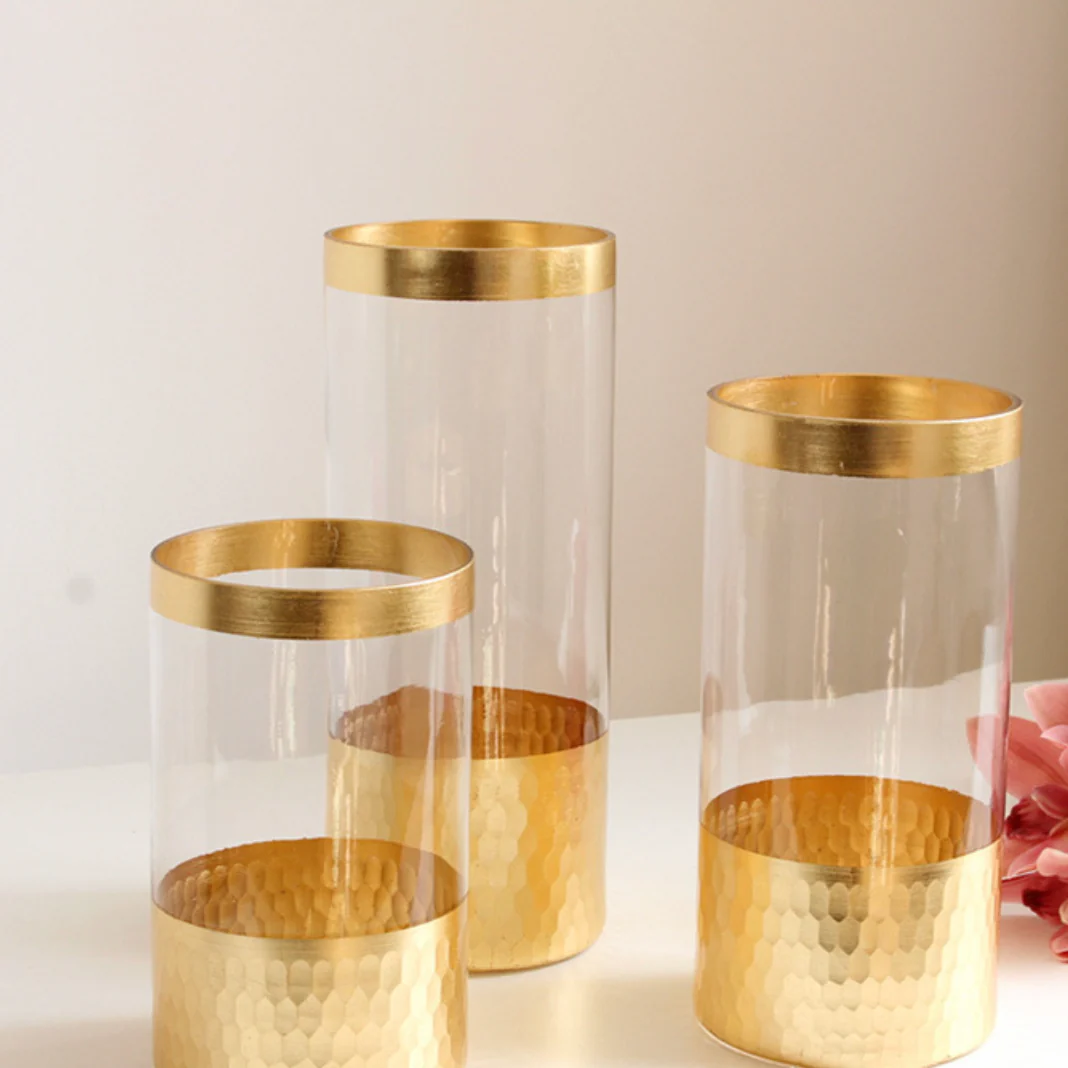 Straight Glass Vase Large - Image 2