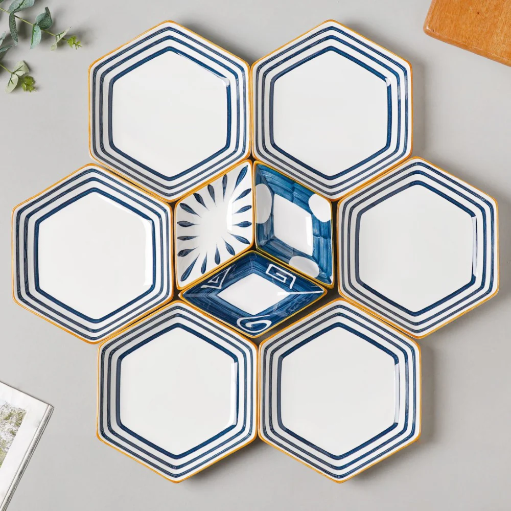 Stripes Nitori 26 Piece Snack Set For 6 - Image 3