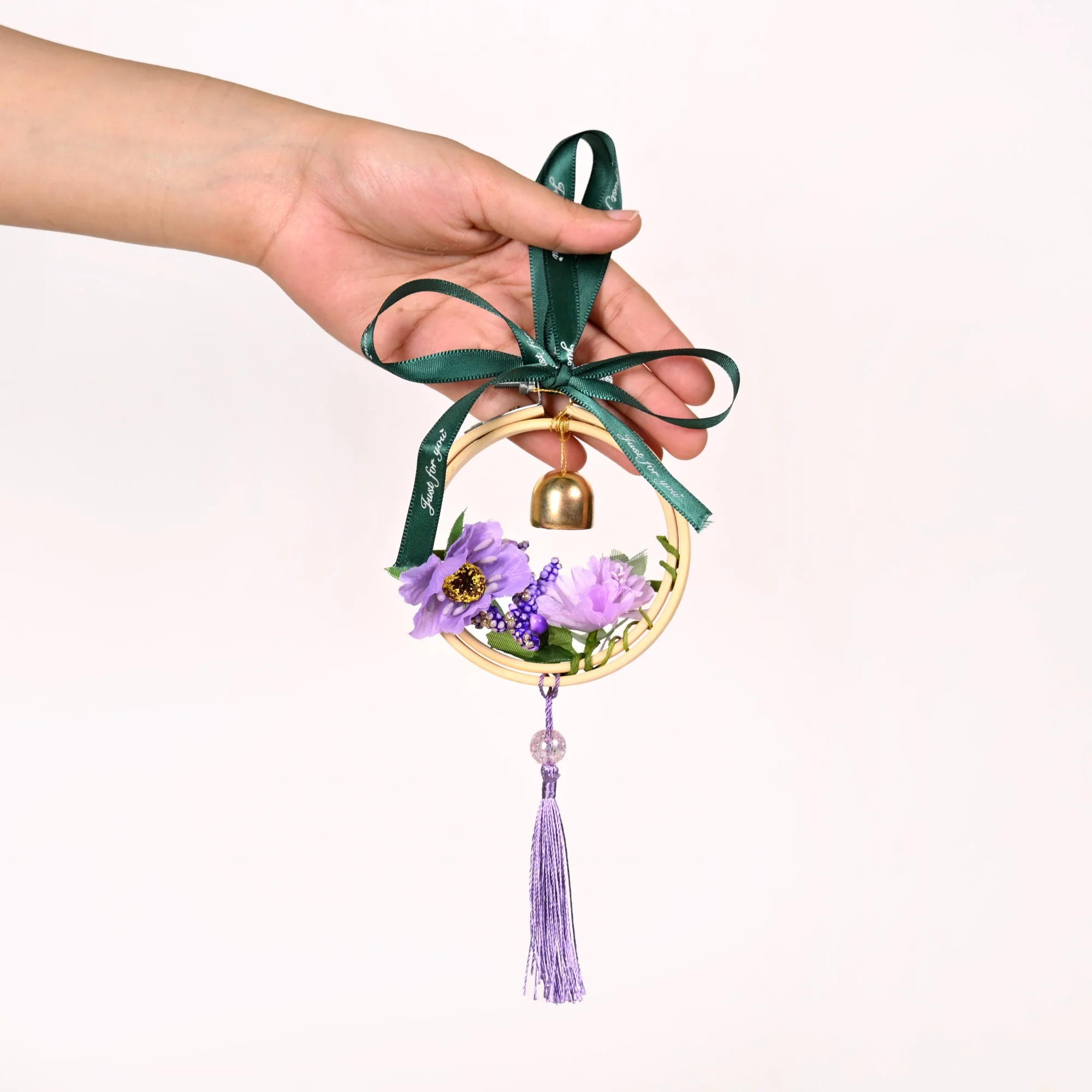 Stylish Lavender DIY Hanging Car Charm - Image 3