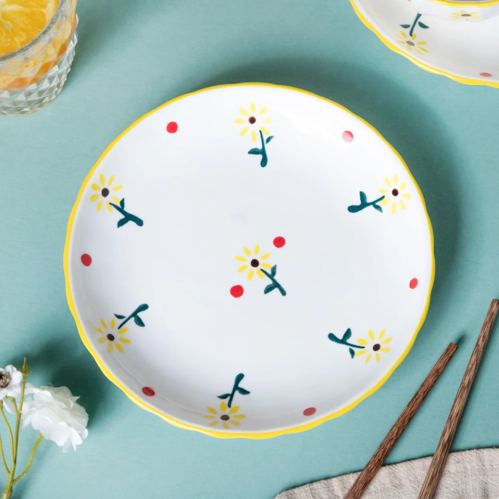 Sunflower 8 Piece Dinner Set For 2 - Image 4