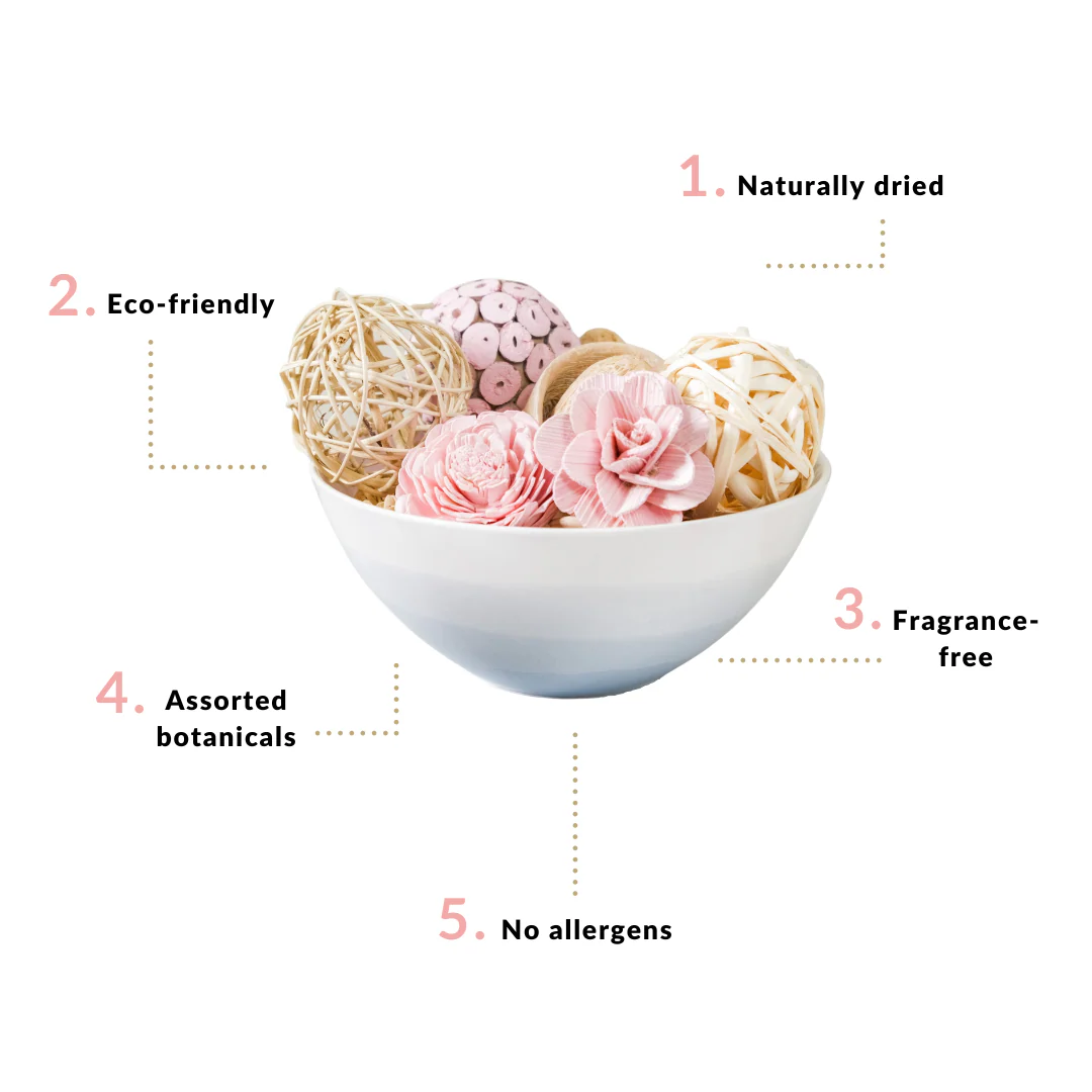 Sustainable Sola Flower Potpourri Pink - Image 8