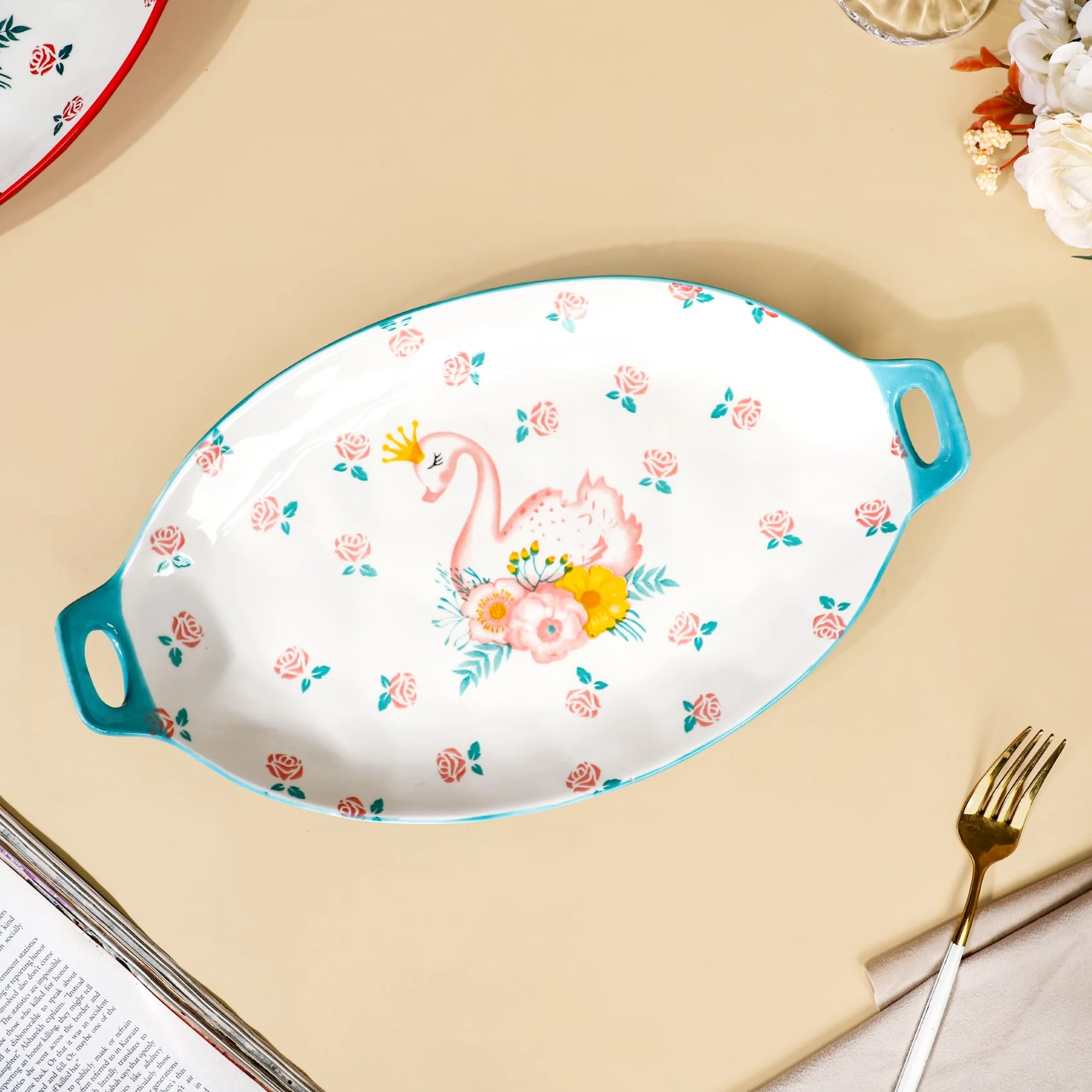 Swan Baking Dish - Image 8