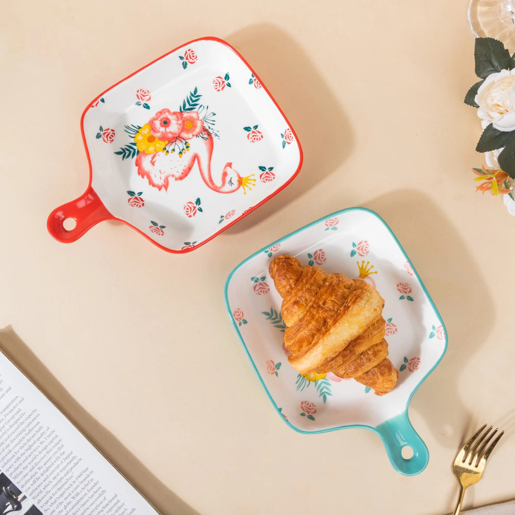 Swan Baking Plate - Image 2