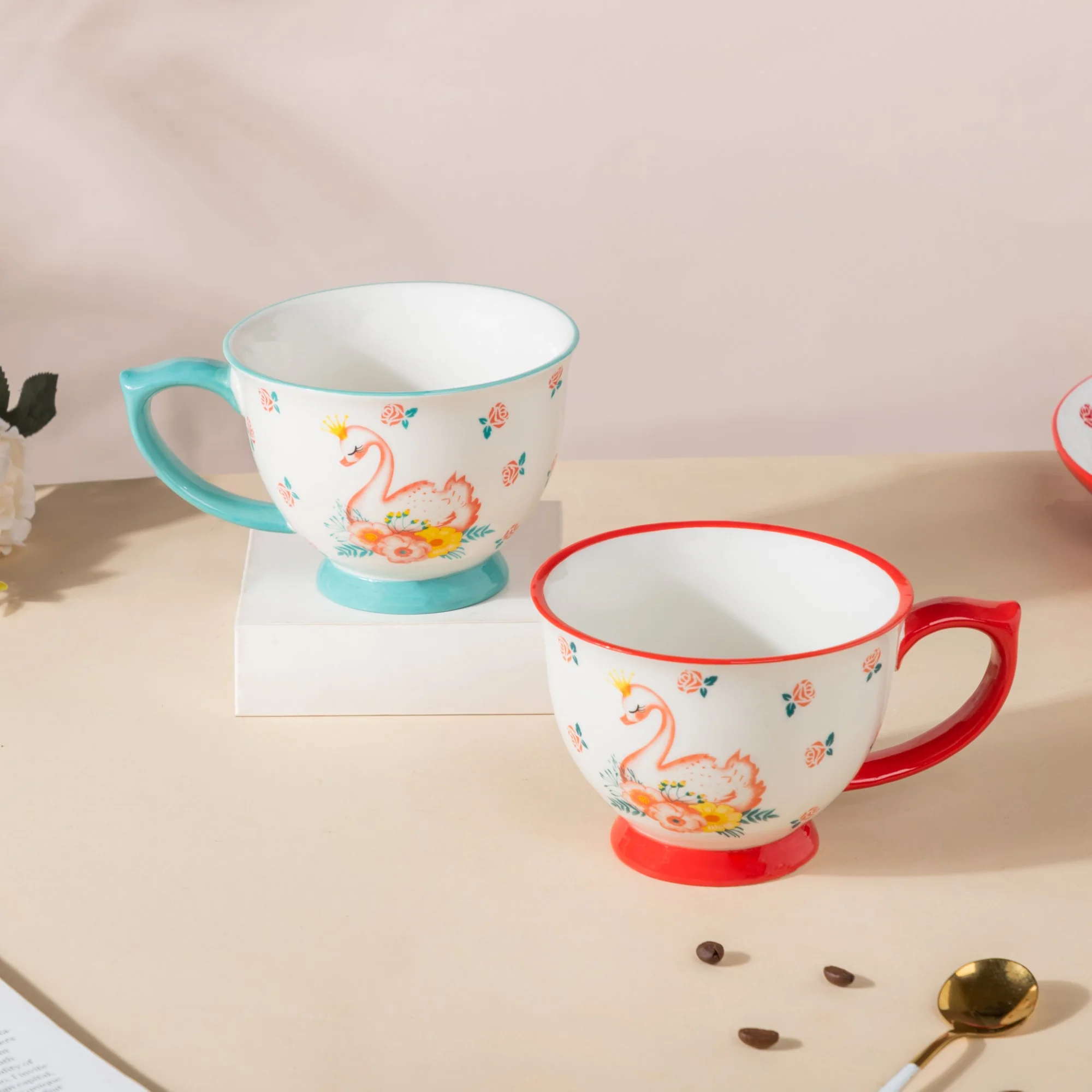Swan Teacup - Image 6