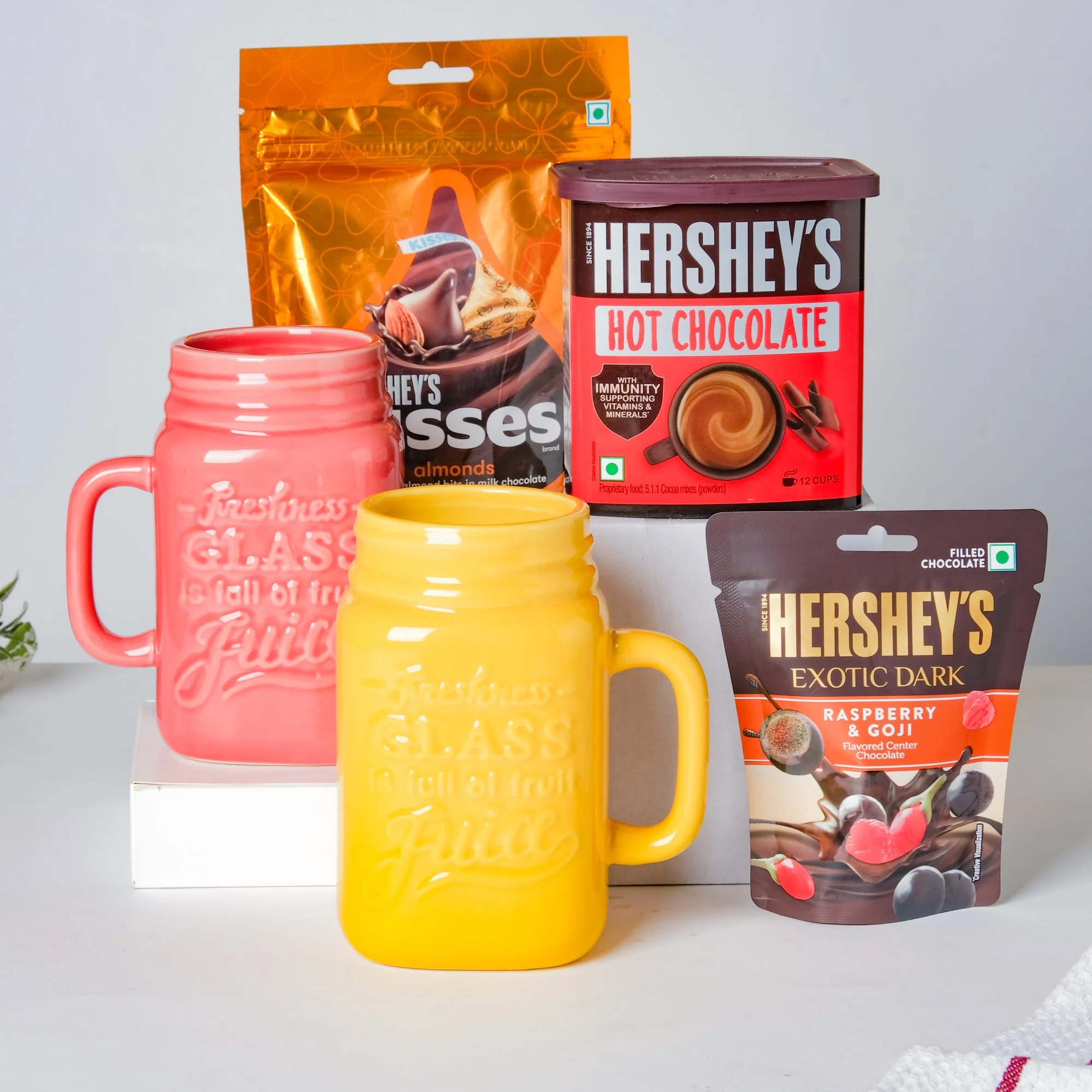 Sweetness Overloaded Mug & Hot Chocolate Gift Hamper Set Of 5 - Image 3