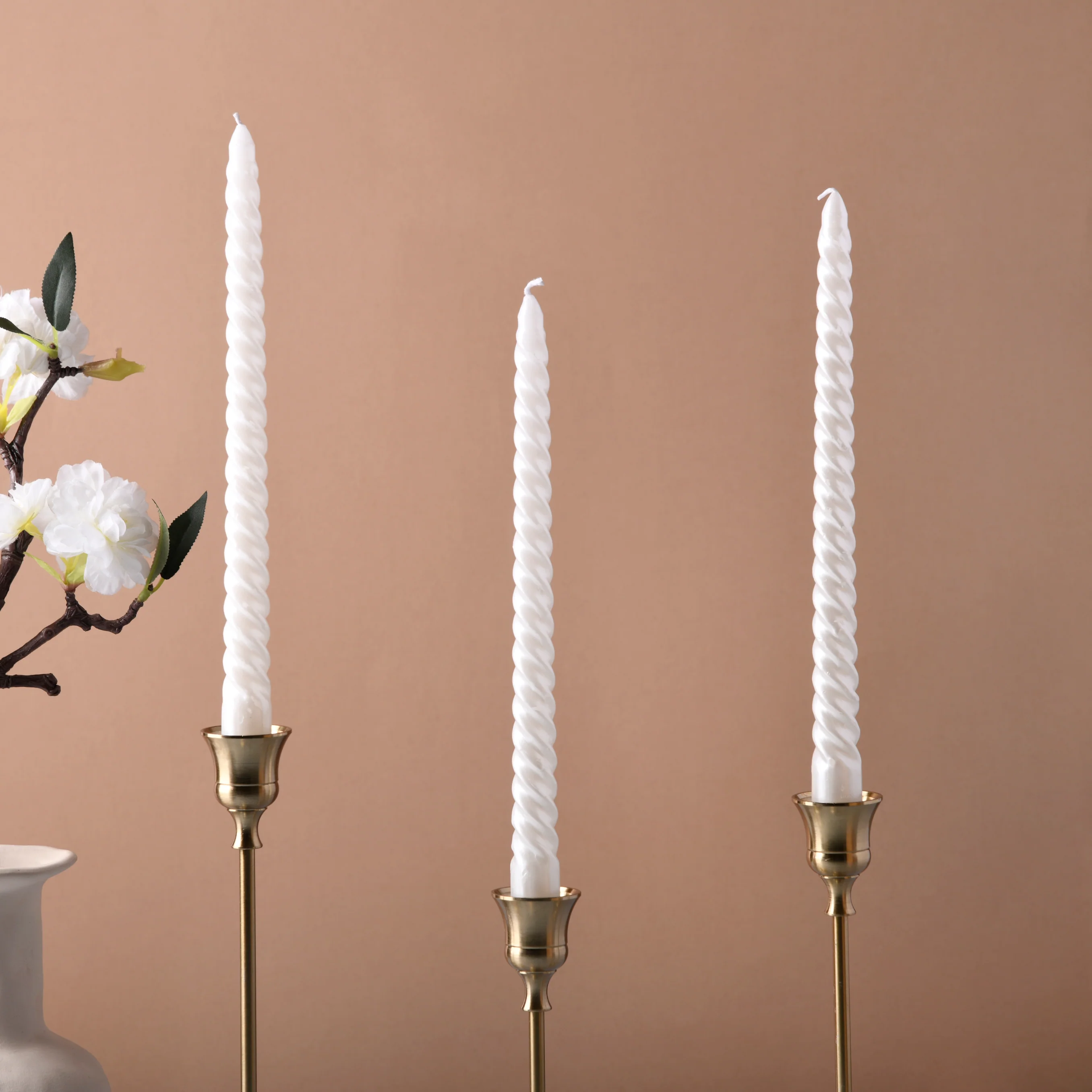 Swirl Candle Set of 4 - Image 6