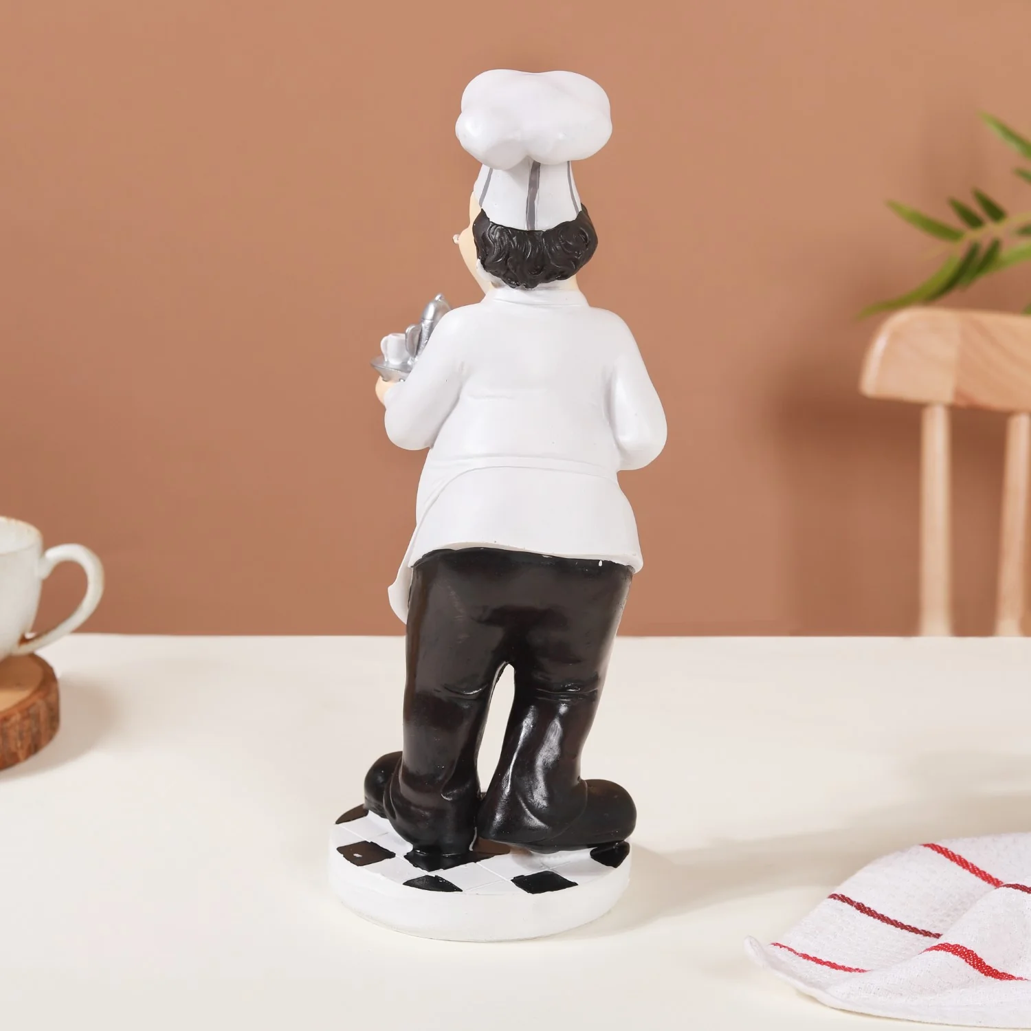 Tea Serving Chef Decor Showpiece - Image 2