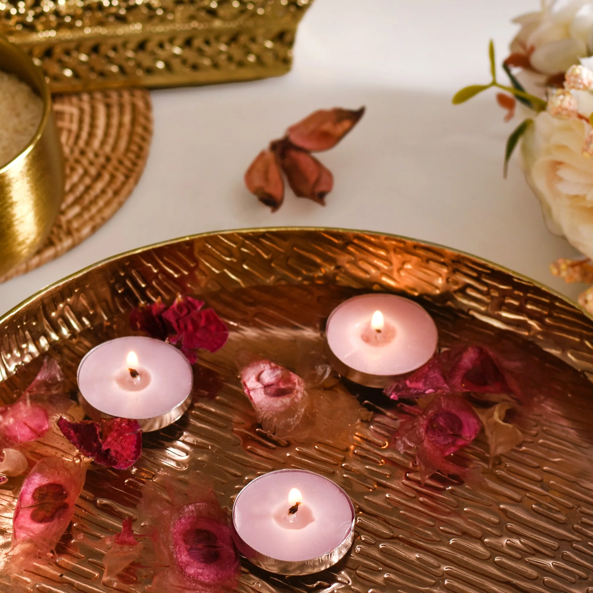 Tealight Candles Set Of 50 Lavender - Image 2
