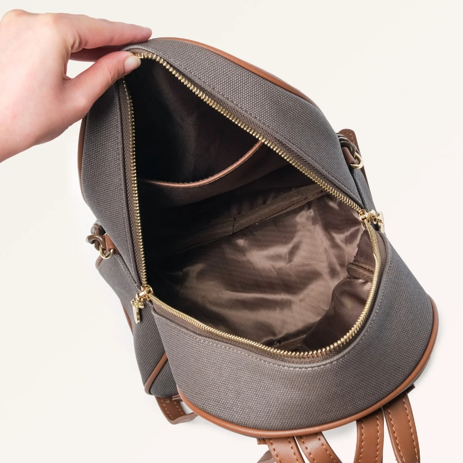 Terra Backpack With Chain Accent - Image 10