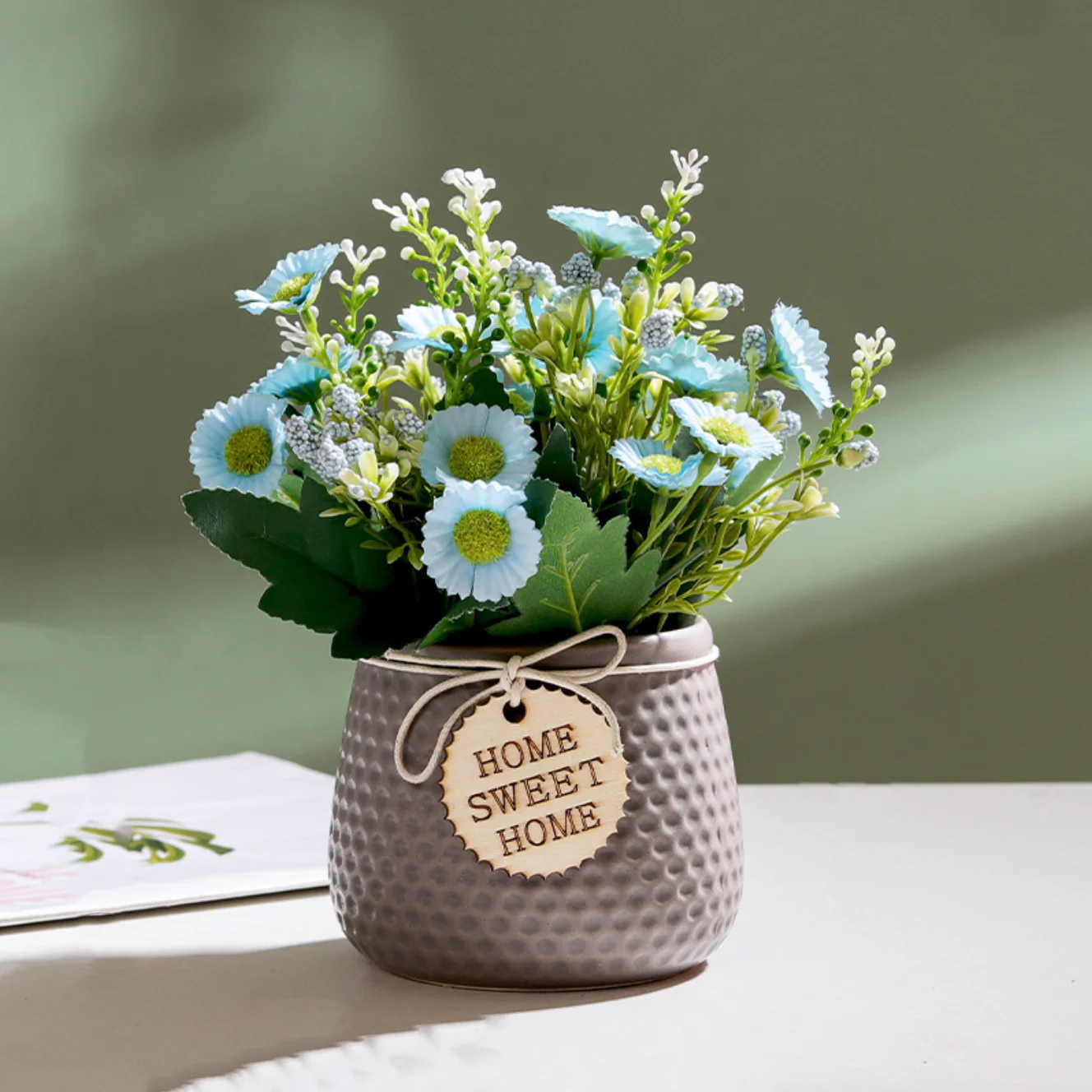 Textured Flower Pot - Image 20