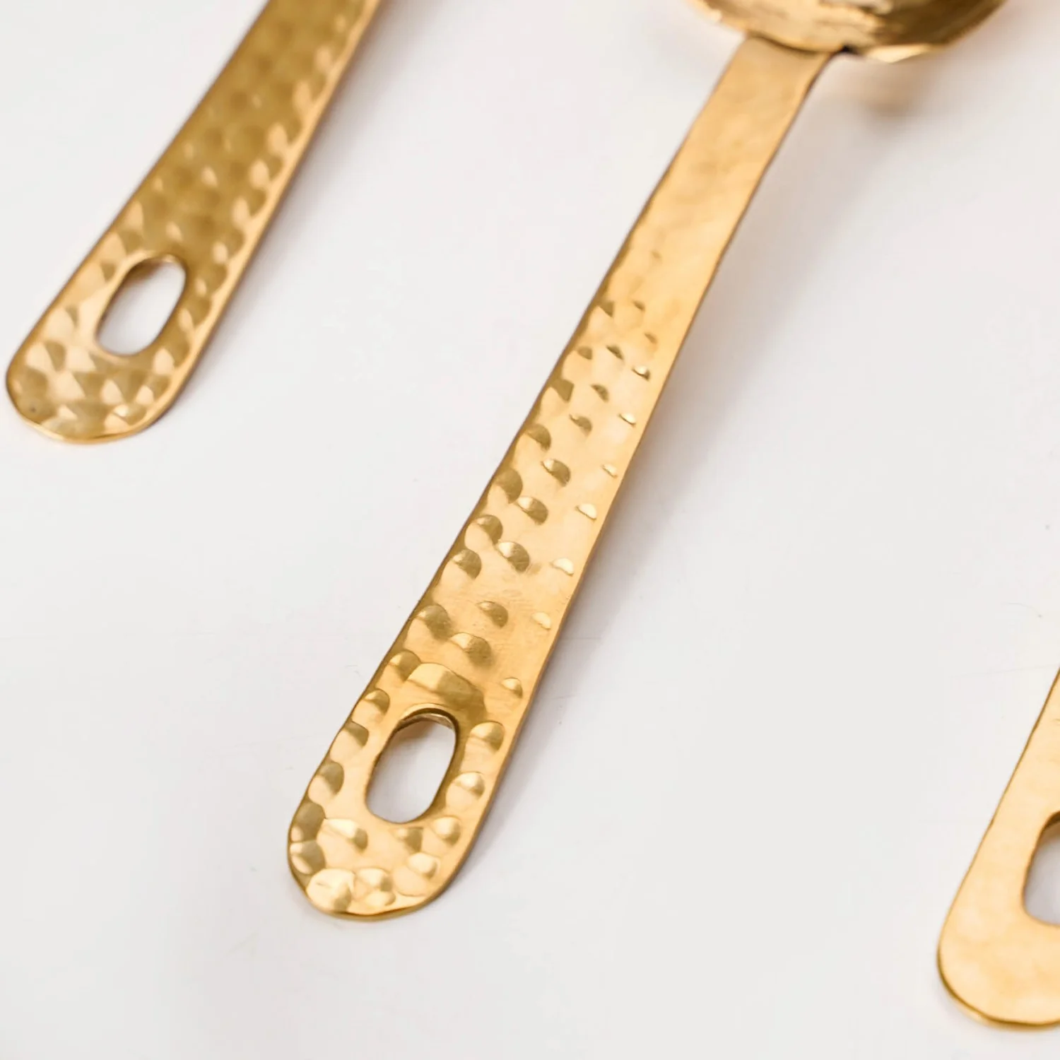 Textured Heart SS Measuring Spoon Set of 4 - Image 5