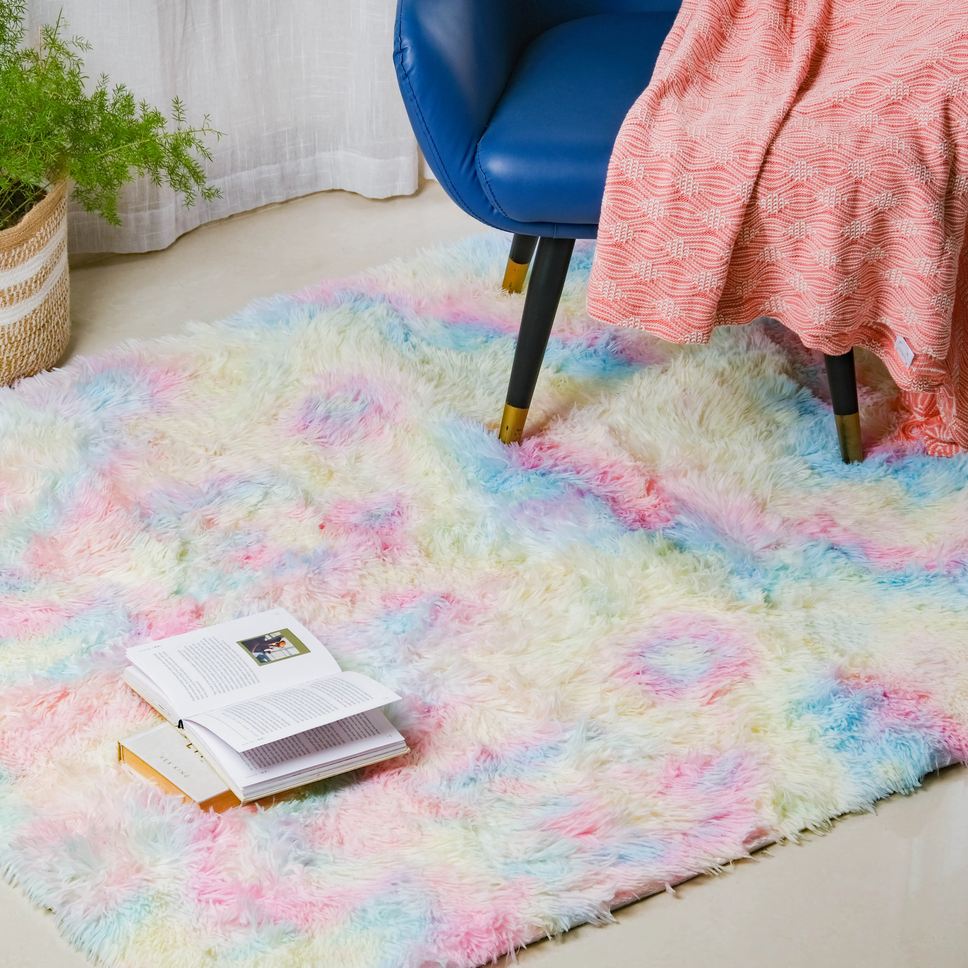 Tie Dye Rainbow Carpet - Image 4