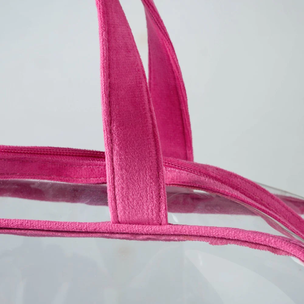 Travel Bag & Pouch Set Of 4 Pink - Image 10