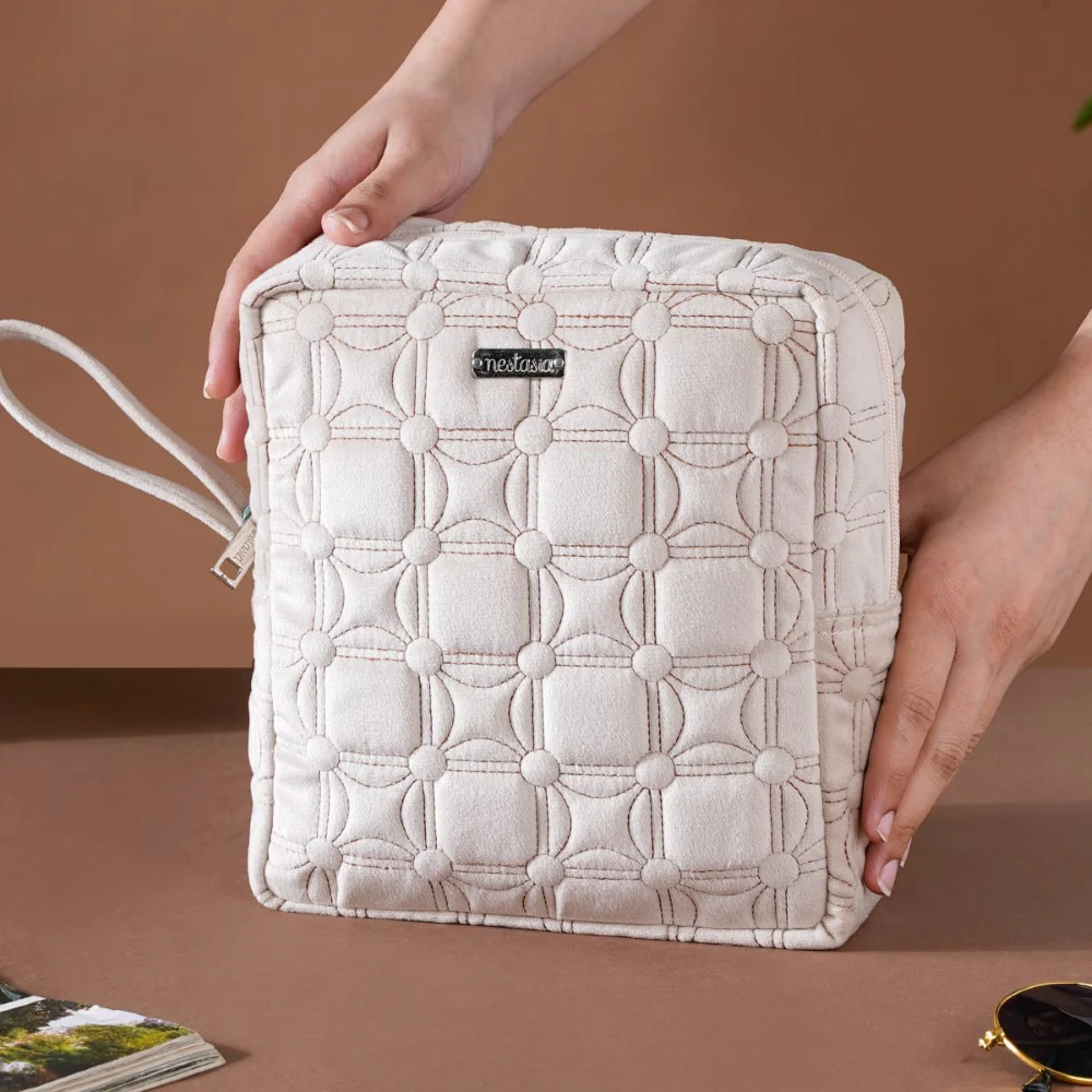 Travel Organizer Kit Set Of 4 Ivory - Image 10