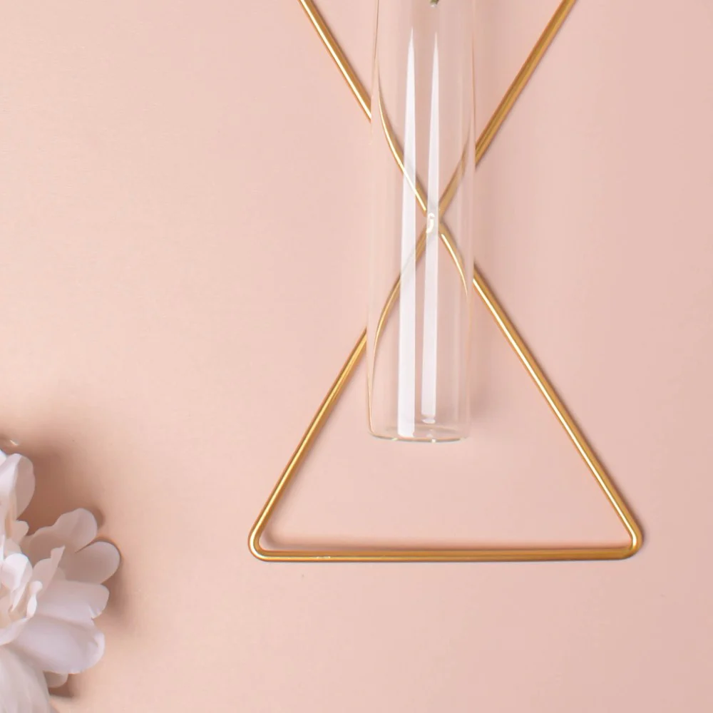 Triangular Wall Tube Vase - Image 5