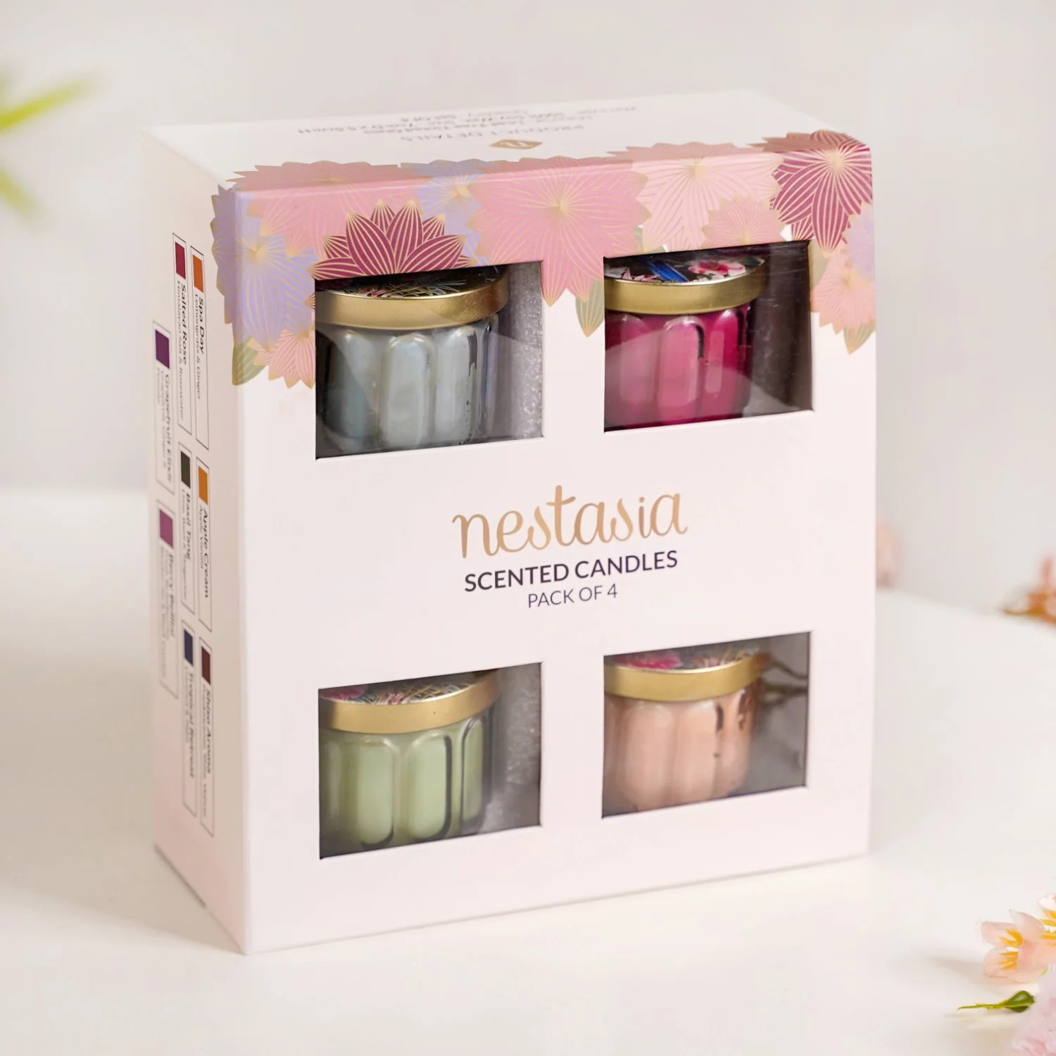 Tropical Wellness Scented Candle Set Of 4 - Image 3