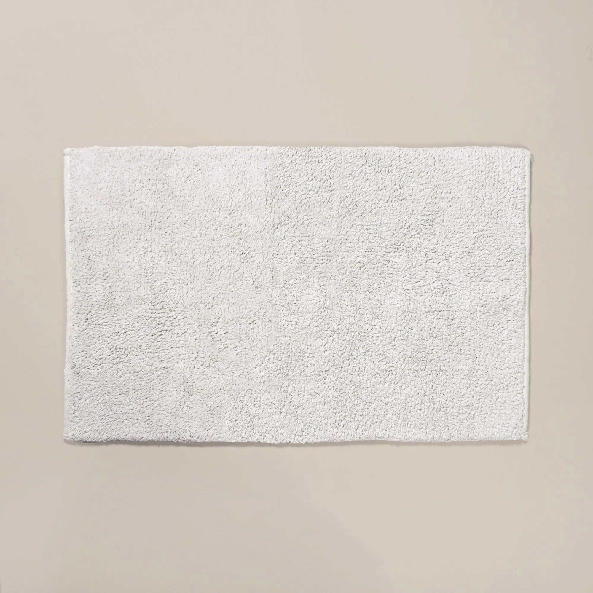 Tufted Cotton Reversible Floor Mat Light Grey 84x50cm - Image 11