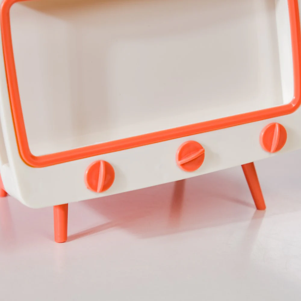 TV Tissue Box With Stand Pink - Image 9