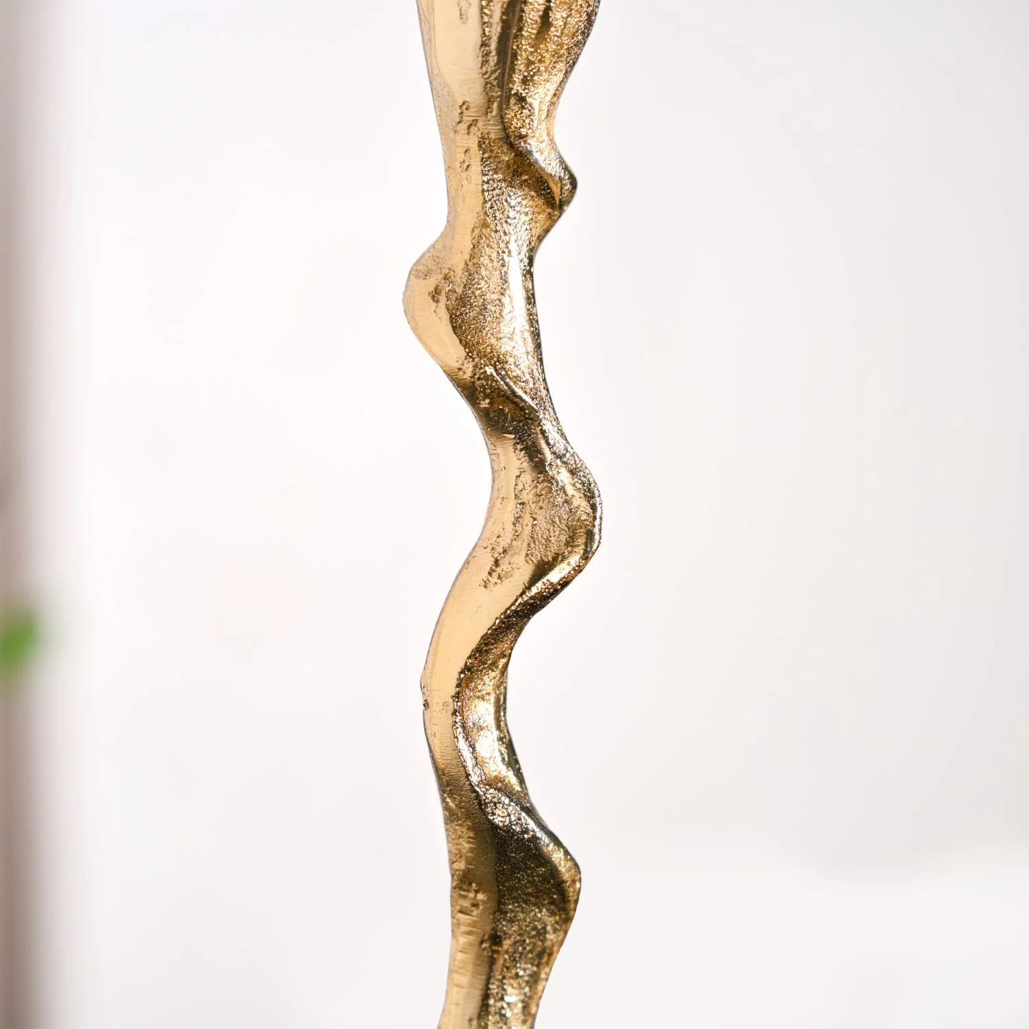 Twirl Table Candle Holder Set Of 2 Gold - Image 7