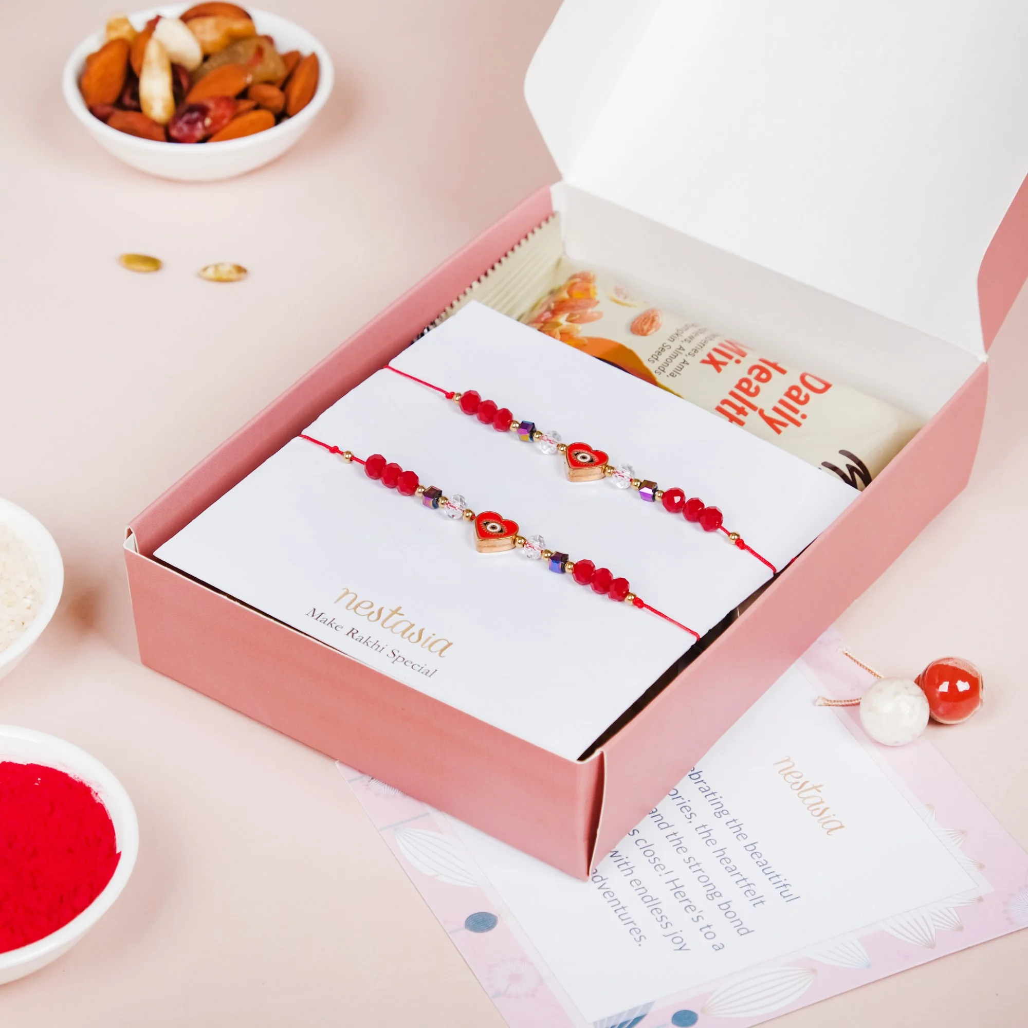 Uber Chic Fashionista Rakhi Gift Set For Sister - Image 2
