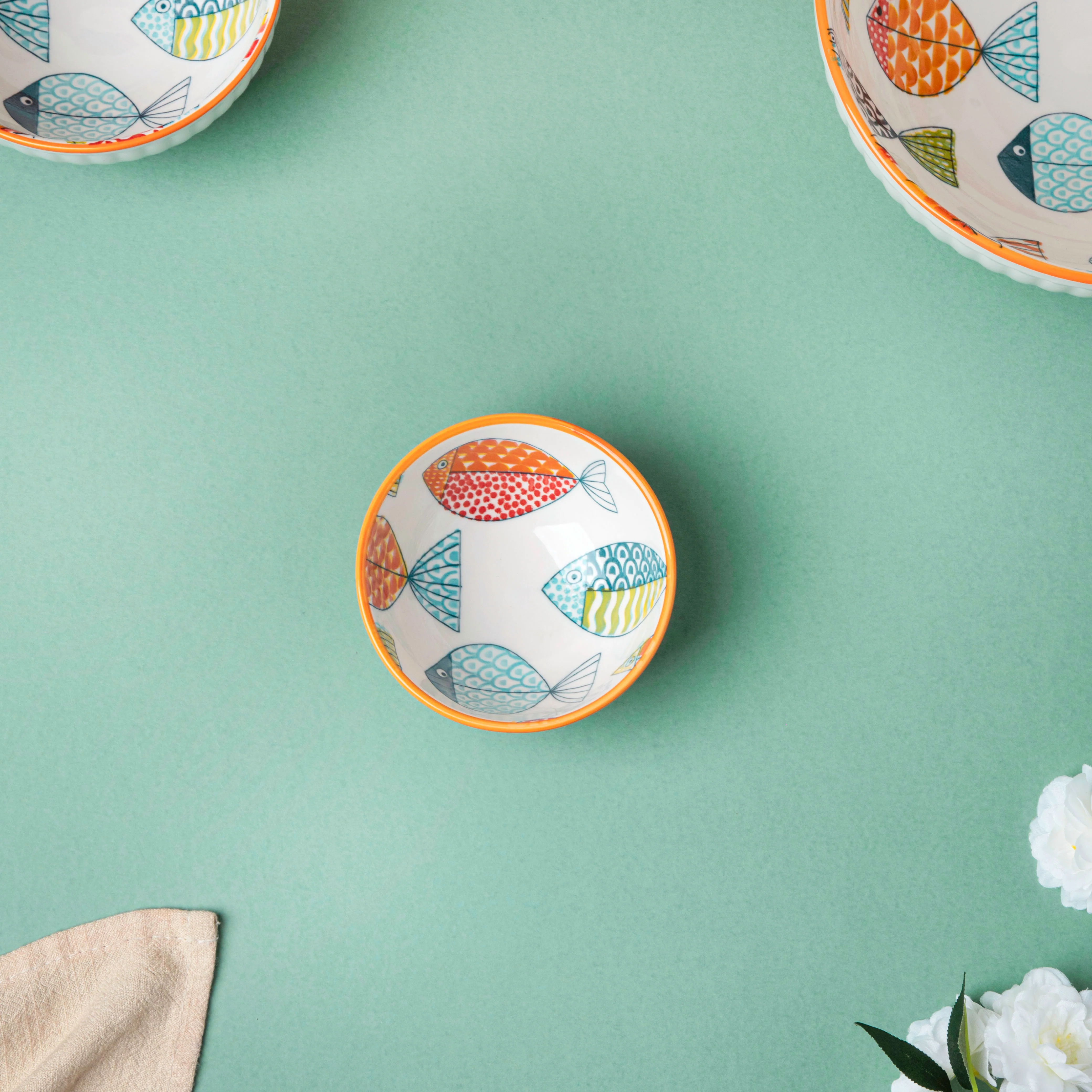 Ukiyo Ceramic Snack Bowl Small 150 ml - Image 2