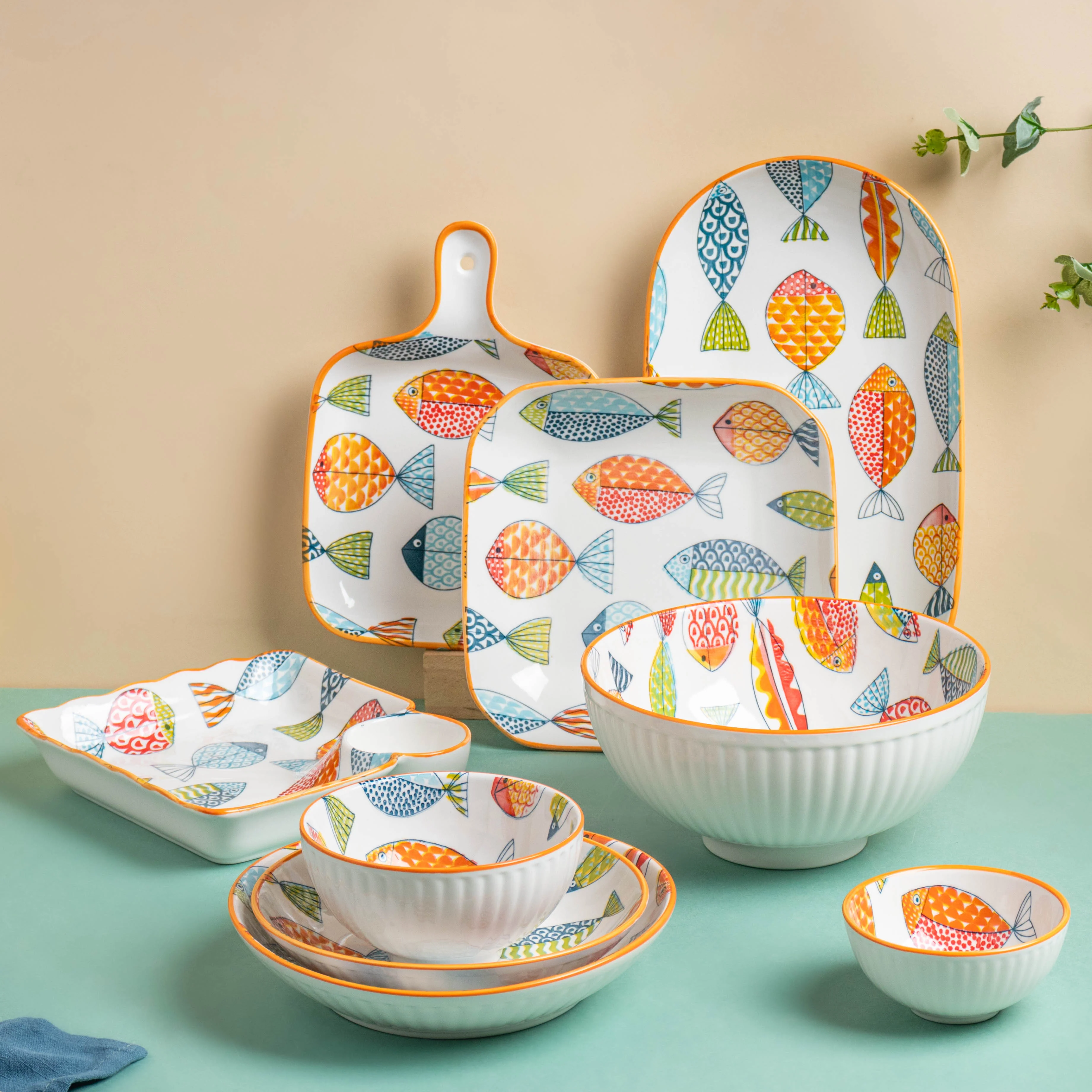 Ukiyo Ceramic Snack Bowl Small 150 ml - Image 6