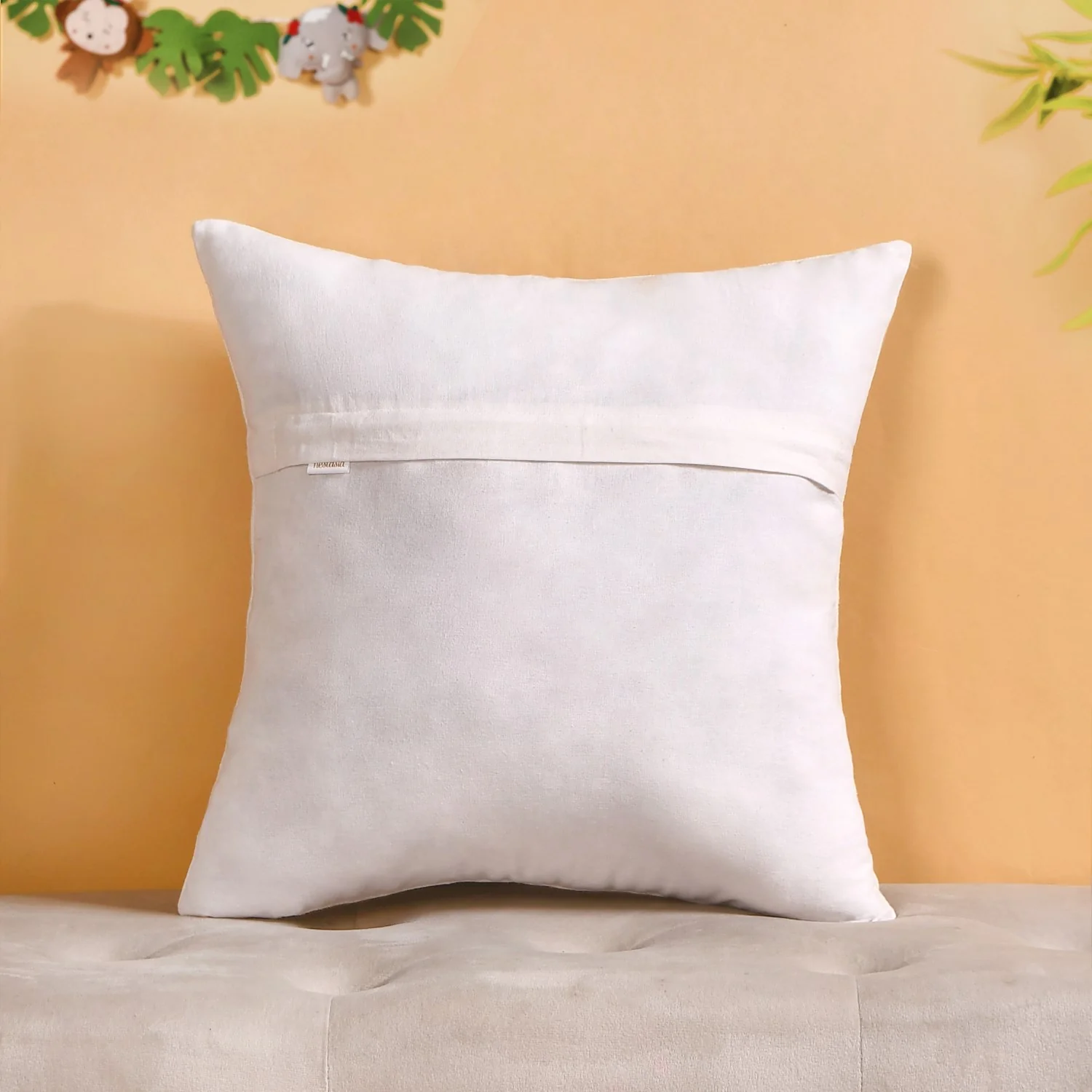 Up In The Air Embroidered Cushion Cover Set Of 2 40x40cm - Image 7