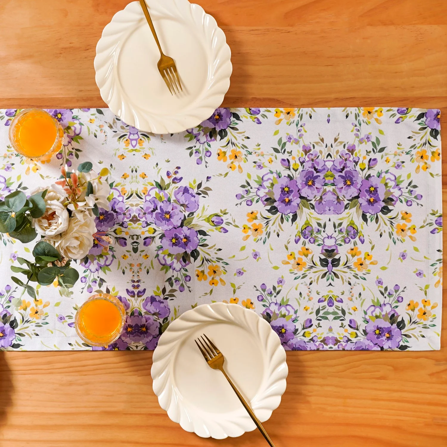 Valley Of Spring 8 Seater Table Runner 269x36cm - Image 2