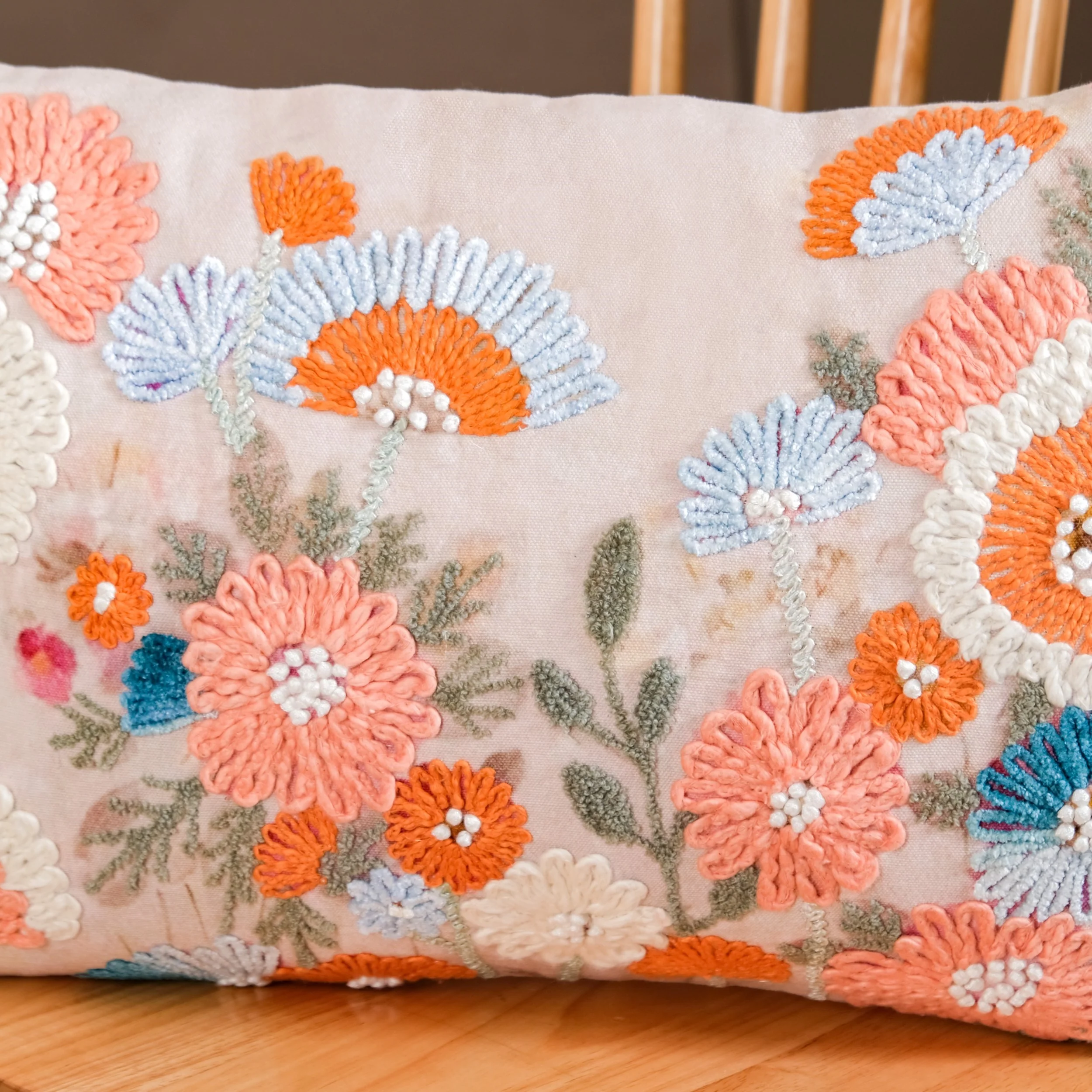 Valley Of Spring Cotton Cushion Cover 50x35 cm - Image 7