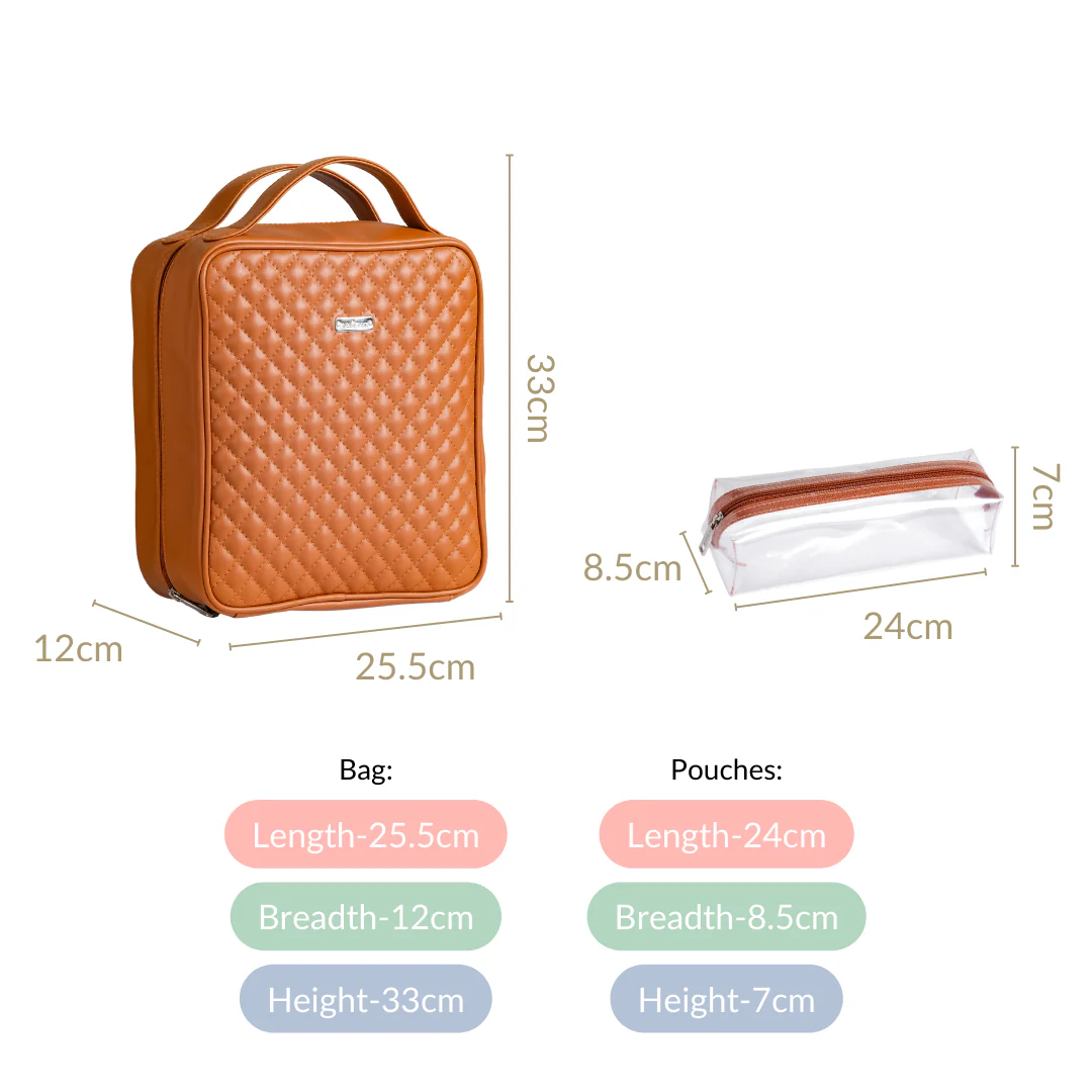Vegan Travel Organiser Bags Set of 4 - Image 4