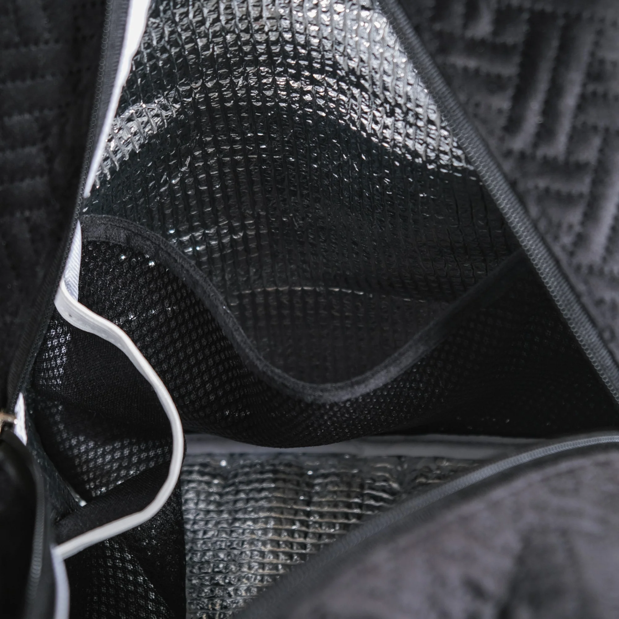 Sling Velvet Thermal Insulated Lunch Bag Black - Image 11