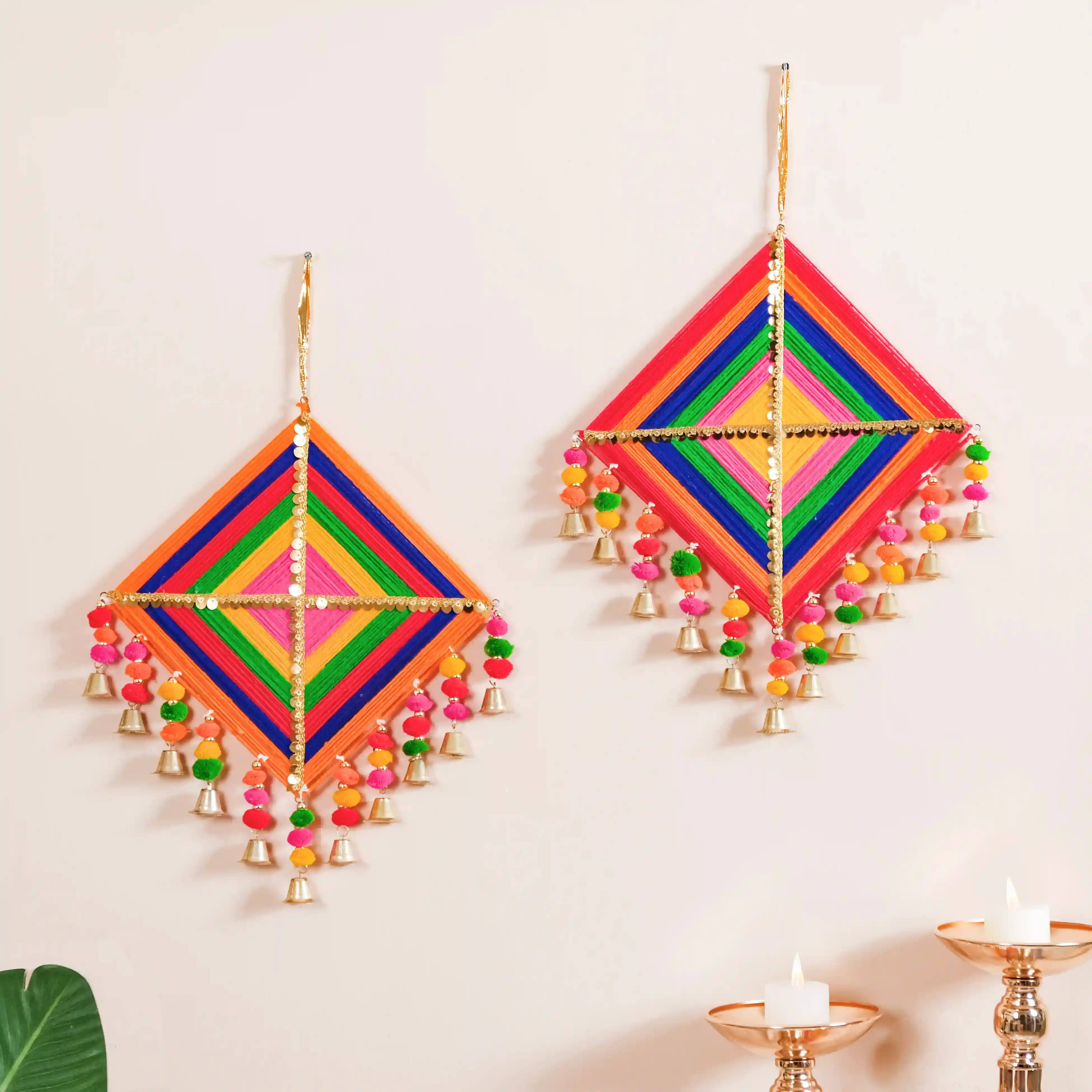Vibrant Kite Wall Hanging Set of 2 - Image 12