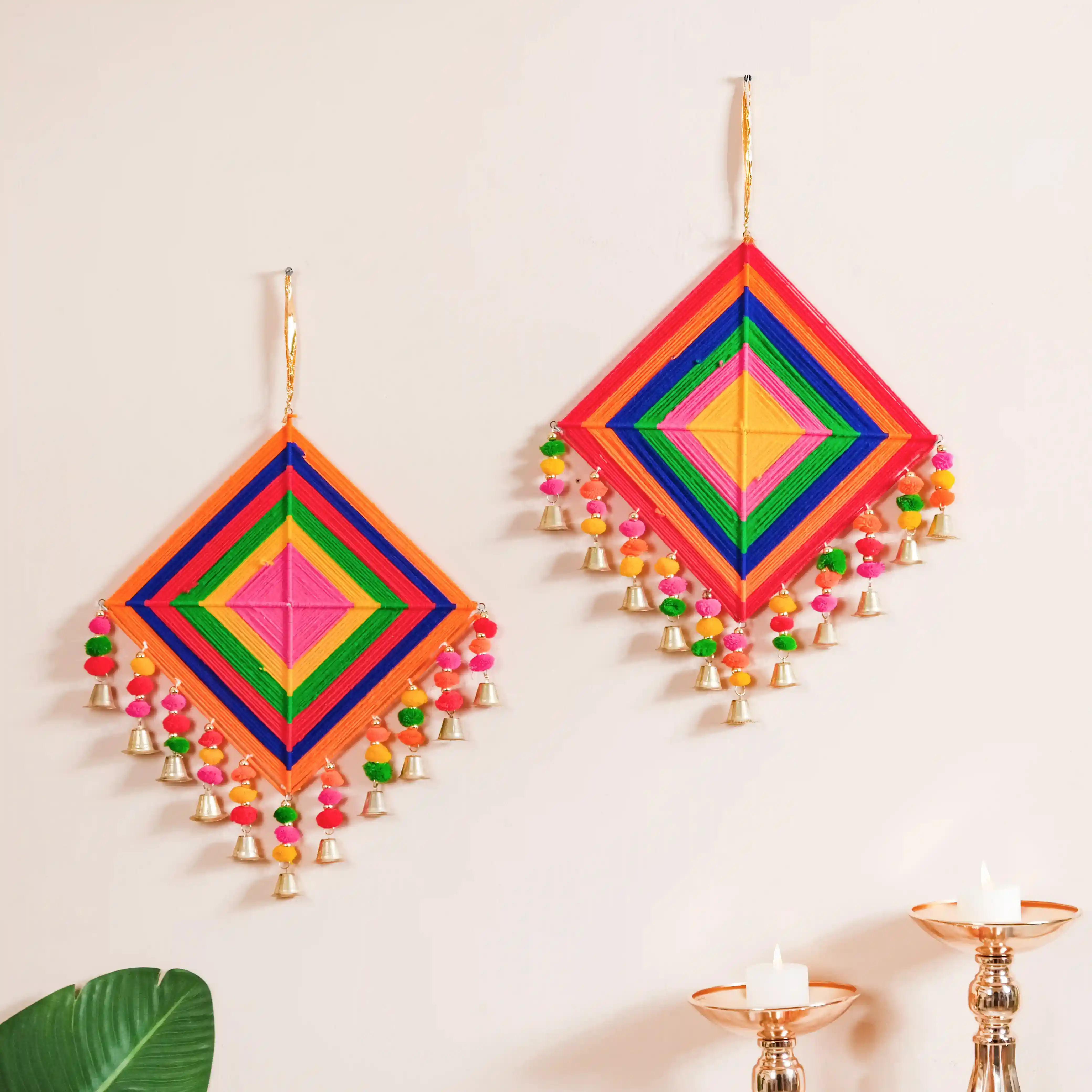 Vibrant Kite Wall Hanging Set of 2 - Image 2