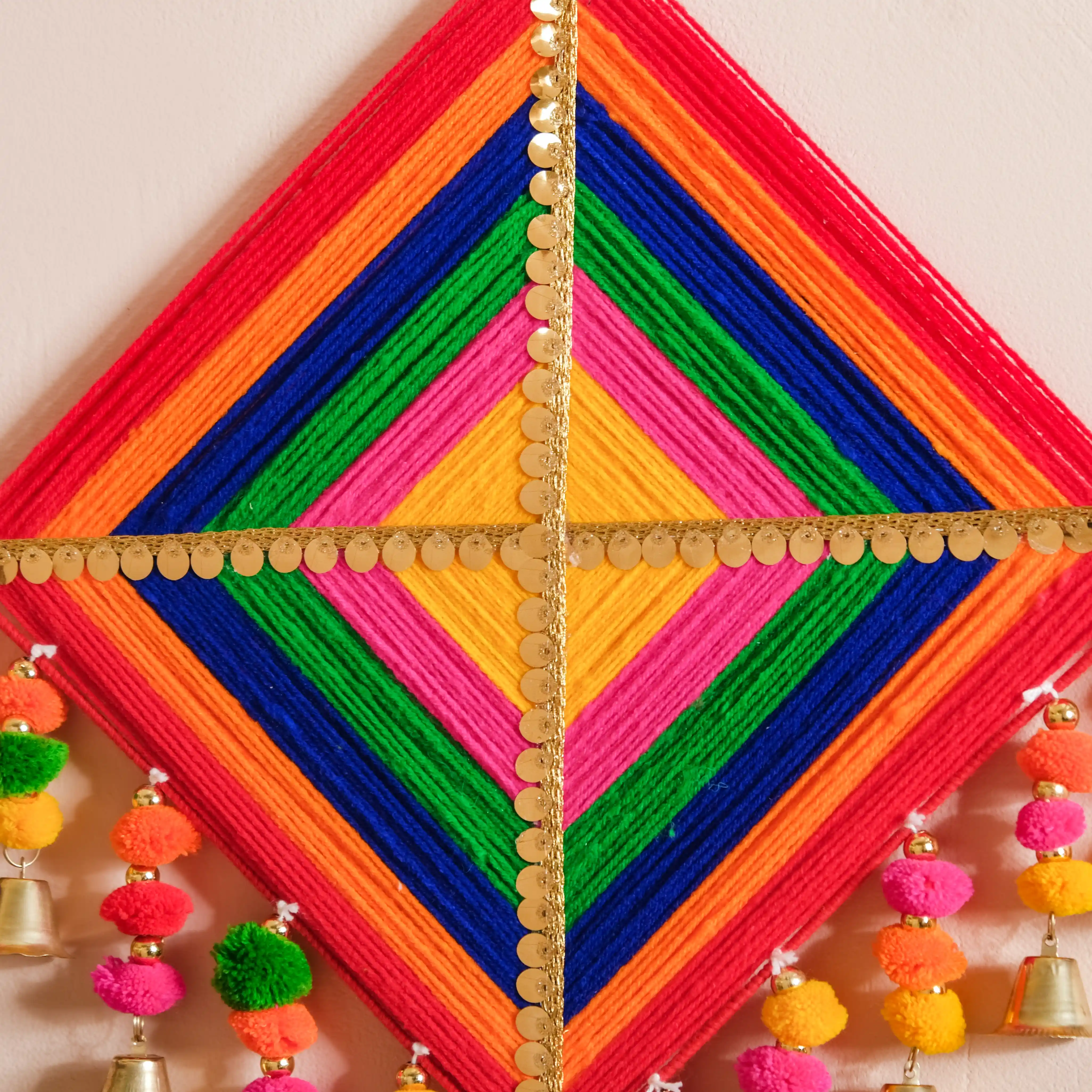 Vibrant Kite Wall Hanging Set of 2 - Image 3